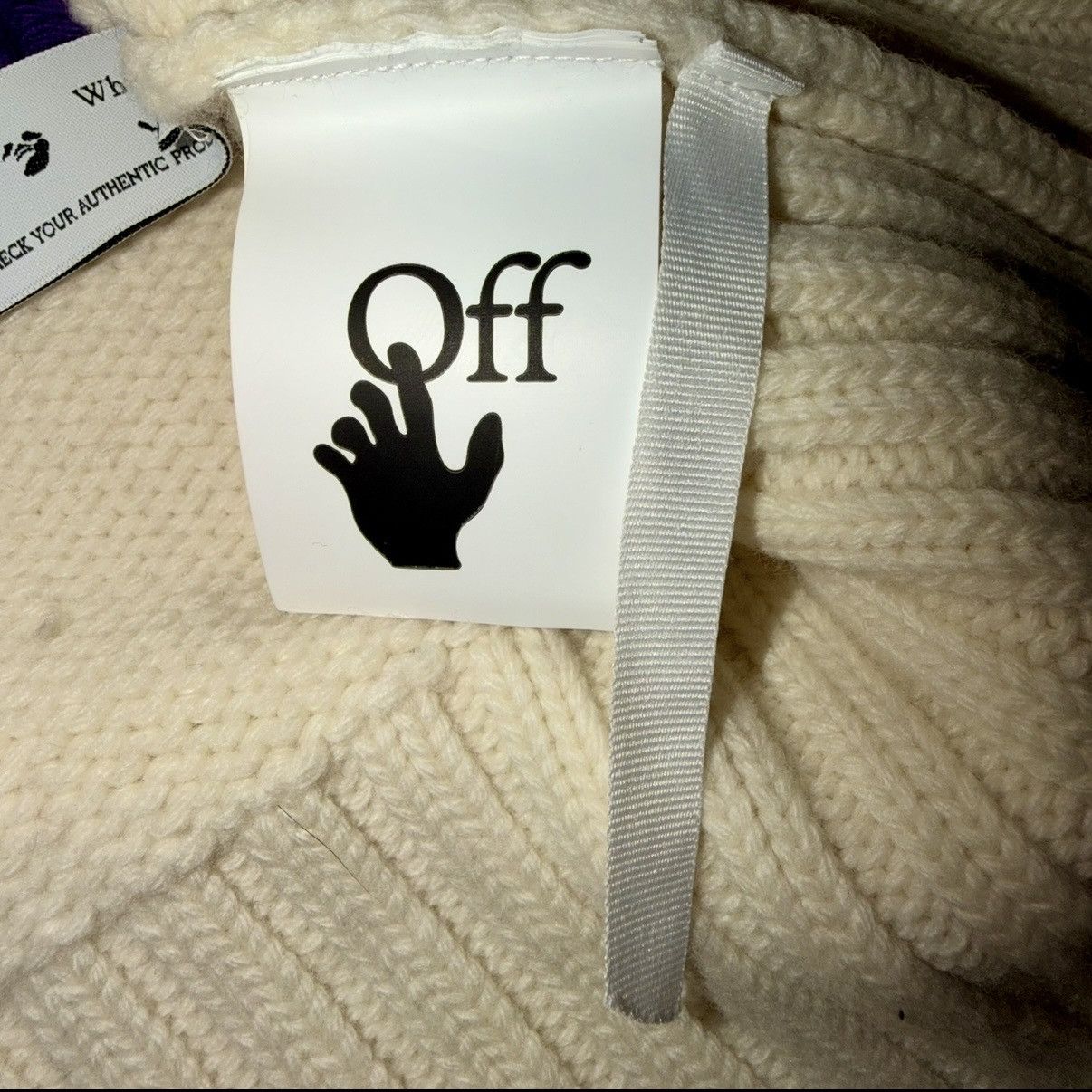 Off-White OFF-WHITE WOOL SWEATER Size S / US 4 / IT 40 - 7 Thumbnail