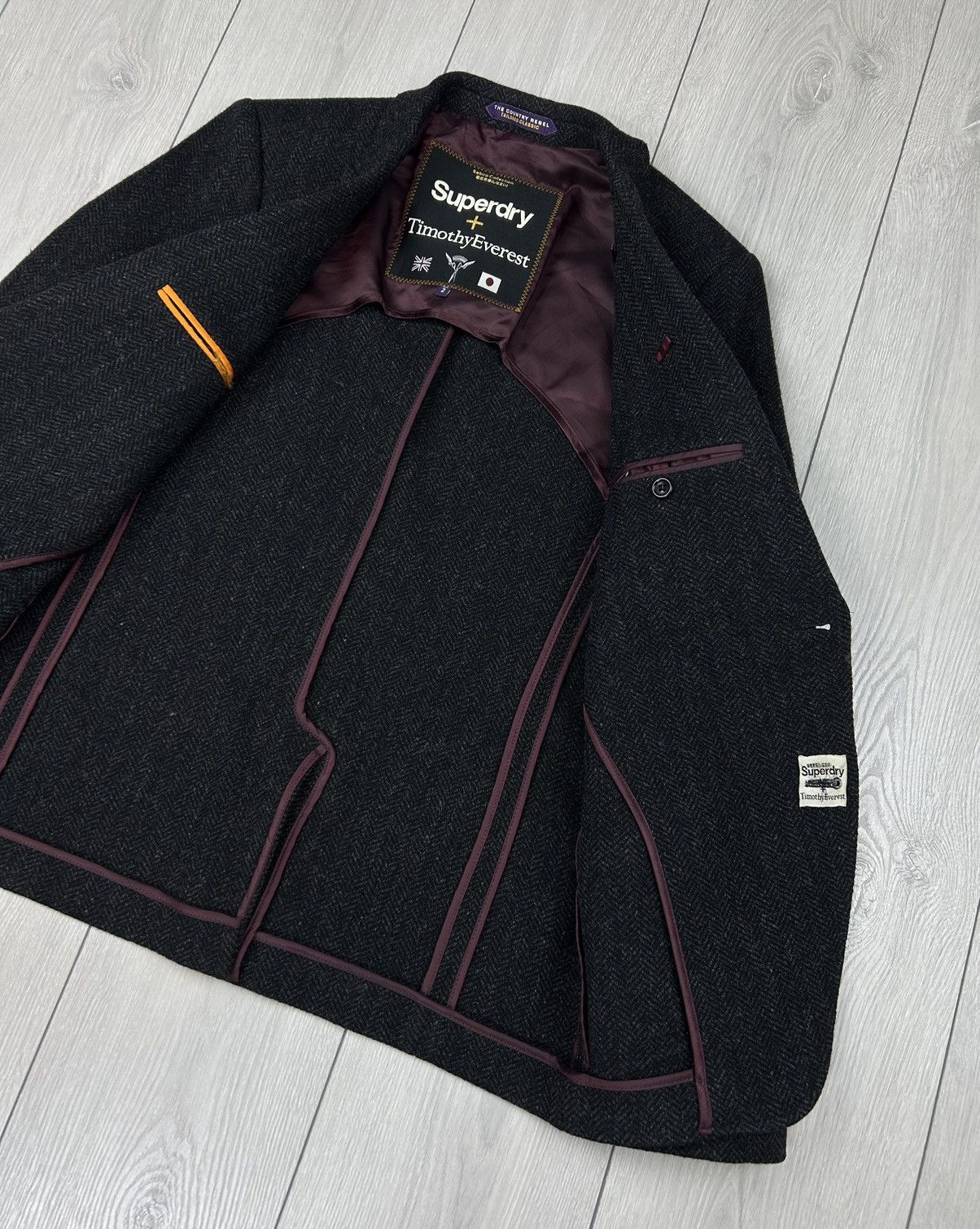 Japanese Brand × Superdry × Timothy Everest SuperDry x Timothy Everest Blazer size 48R Size 48R - 5 Thumbnail