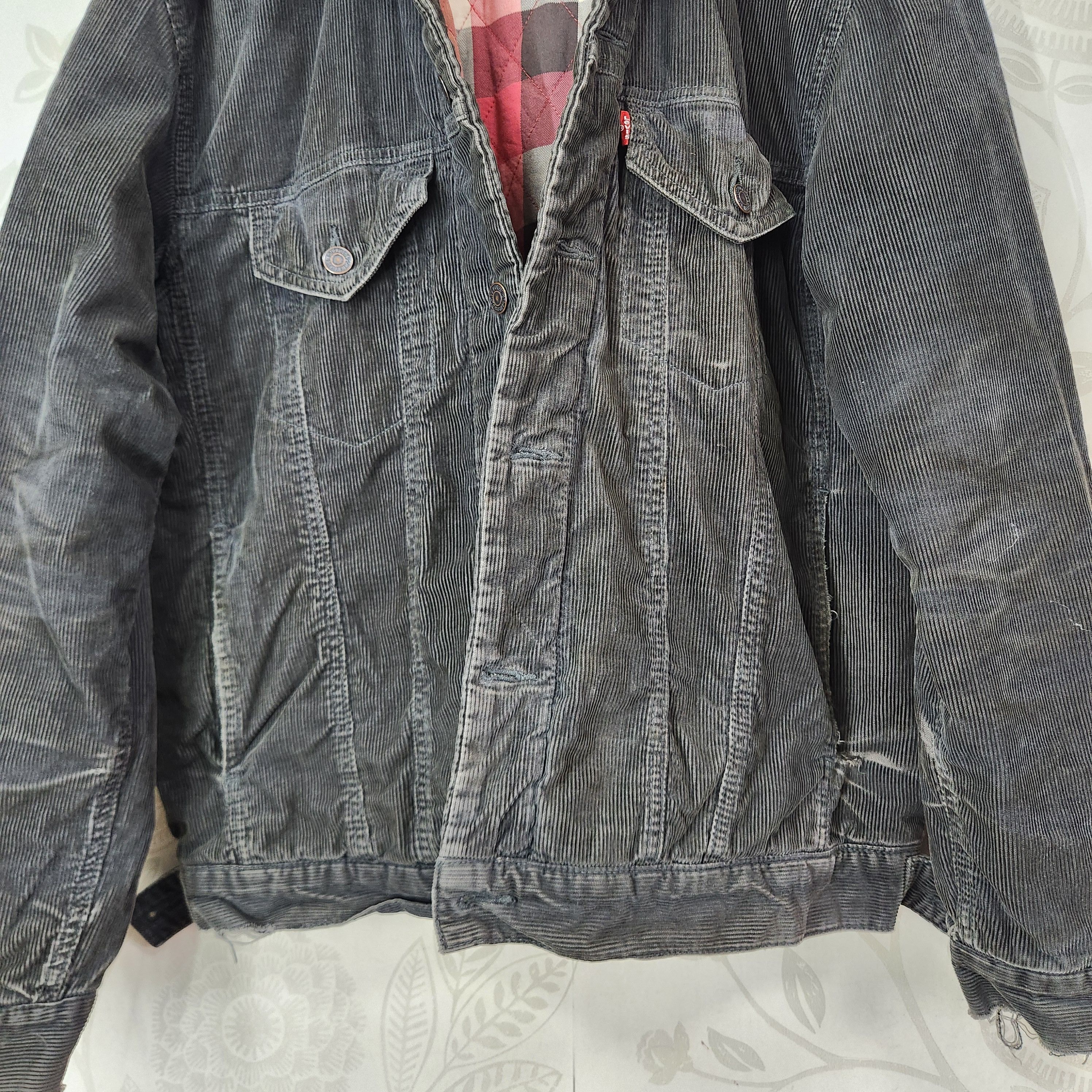 Levi's × Levi's Vintage Clothing Levis Trucker 70500 Blankets Jacket Size US L / EU 52-54 / 3 - 5 Thumbnail