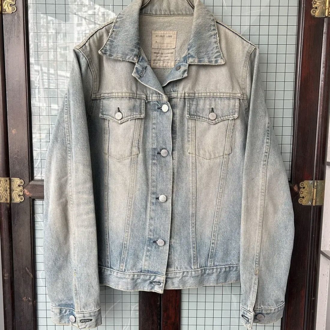 Helmut Lang Helmut Lang 00s 3rd Type Denim Jacket Size US S / EU 44-46 / 1 - 1 Thumbnail