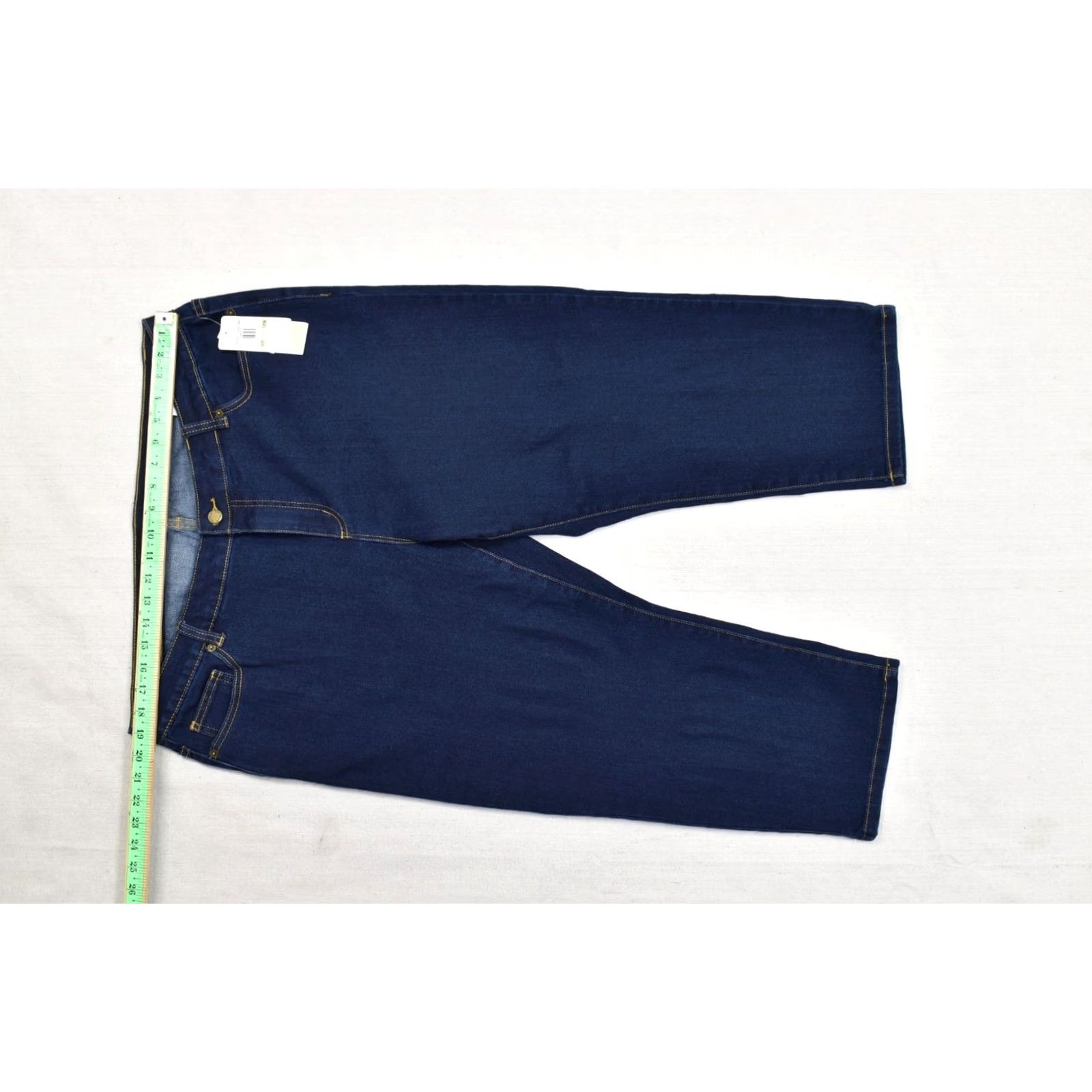 Michael Kors Michael Kors Skinny Jeans Women 18W Overdyed Indigo Dark Wash Stretch Denim NWT Size 40" / US 18 - 8 Thumbnail