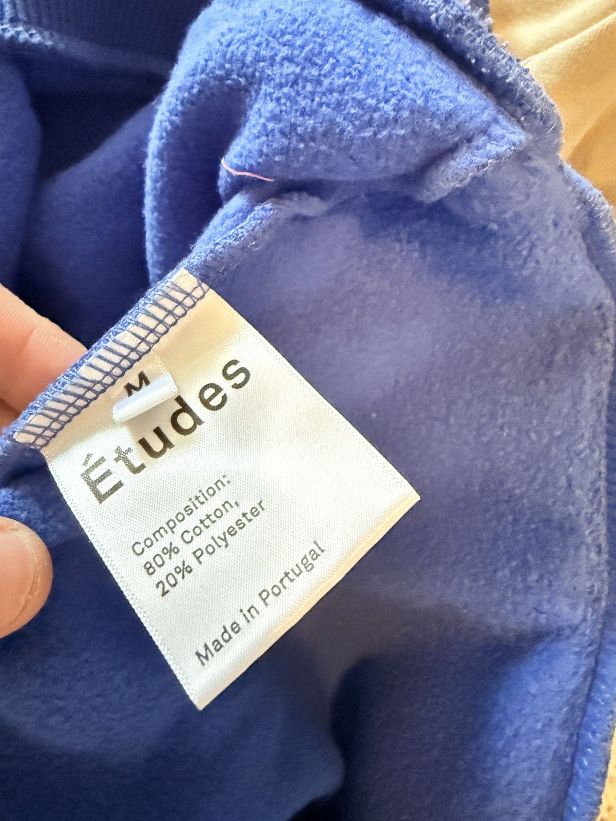 Etudes Études Blue Crewneck Sweatshirt - Vintage look Size US M / EU 48-50 / 2 - 4 Thumbnail