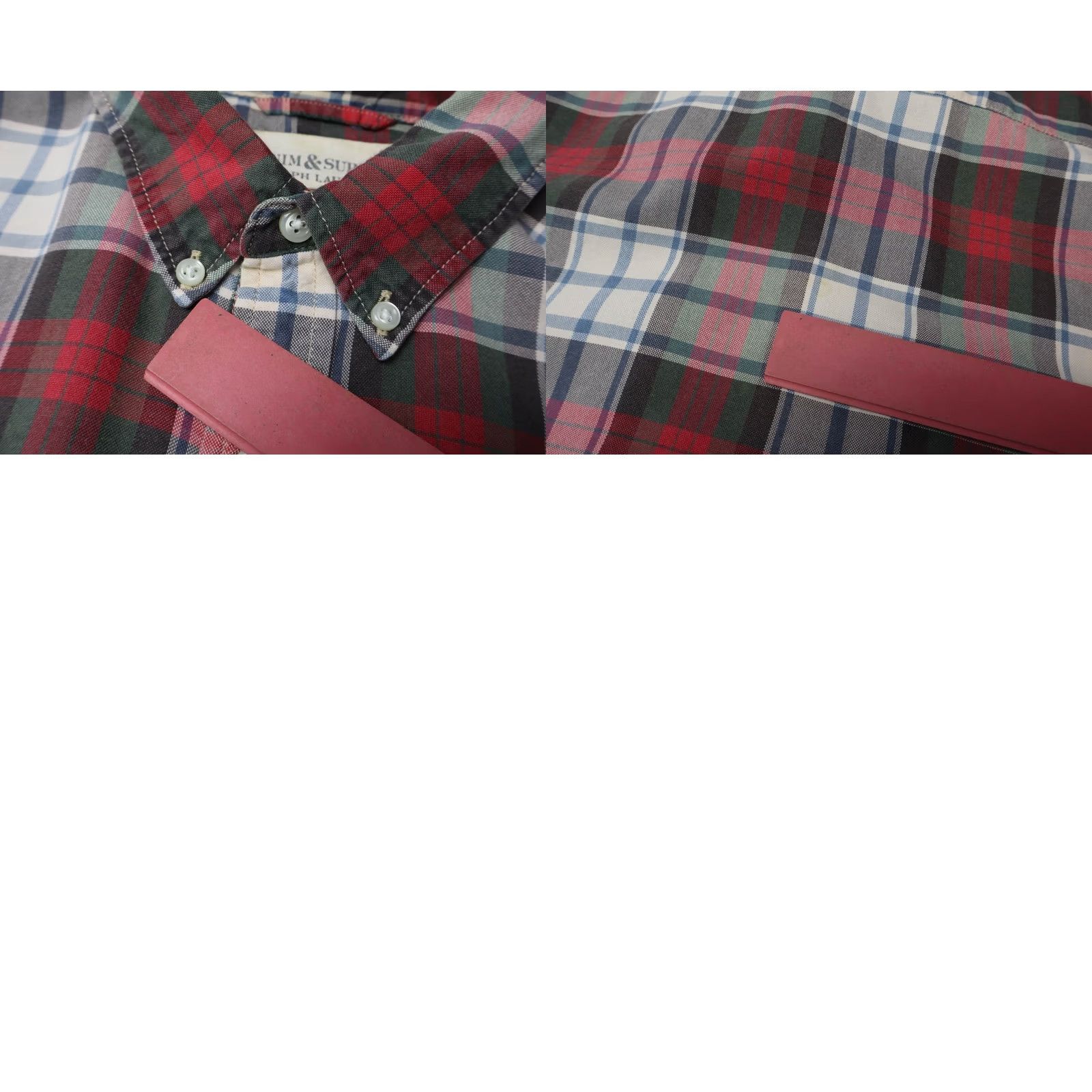 Ralph Lauren RALPH LAUREN Denim & Supply Shirt Men's MEDIUM Button-Down Plaid Multi Collar Size US M / EU 48-50 / 2 - 9 Thumbnail