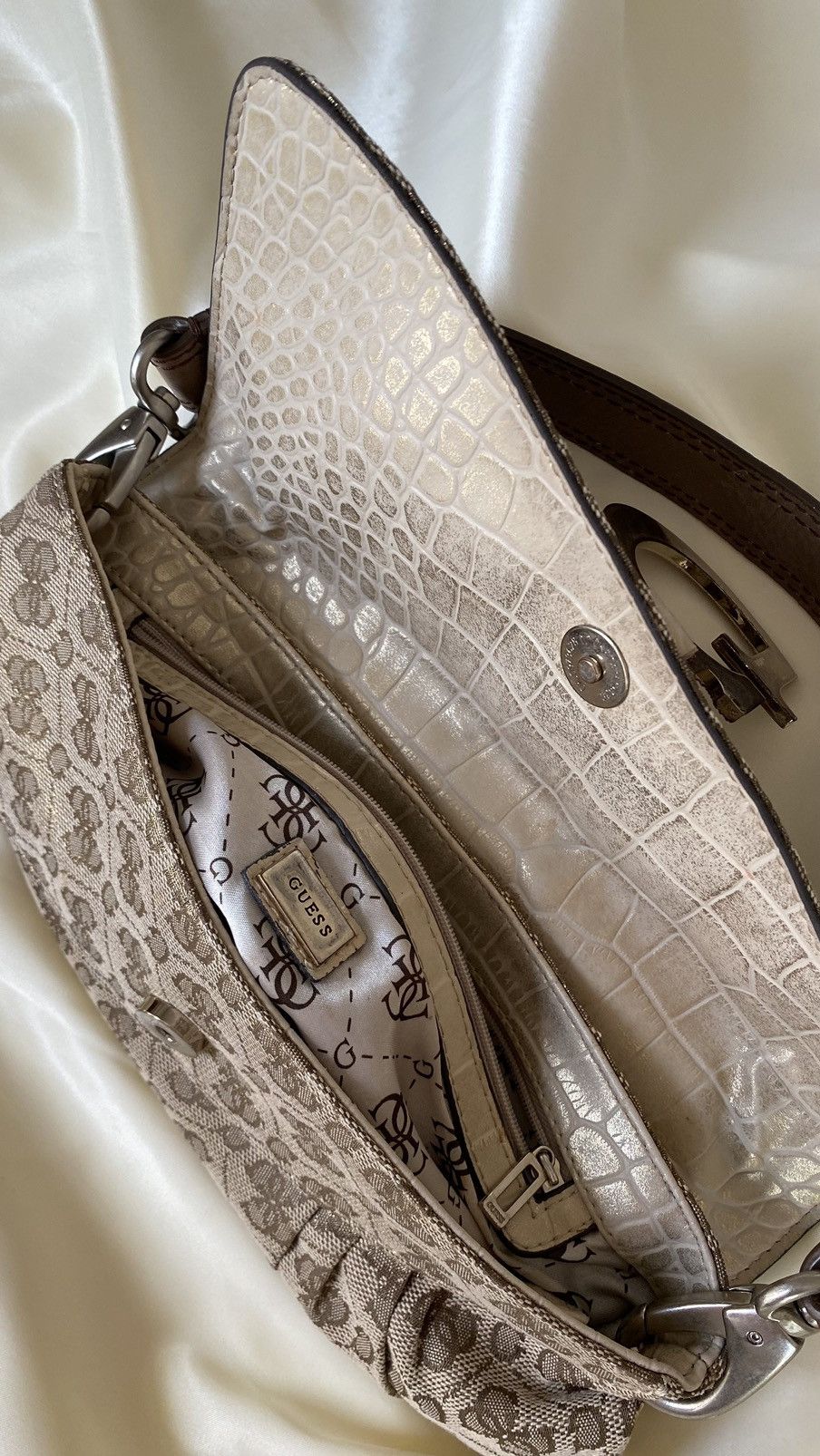 Guess Vintage guess beige shoulder bag Size ONE SIZE - 9 Thumbnail