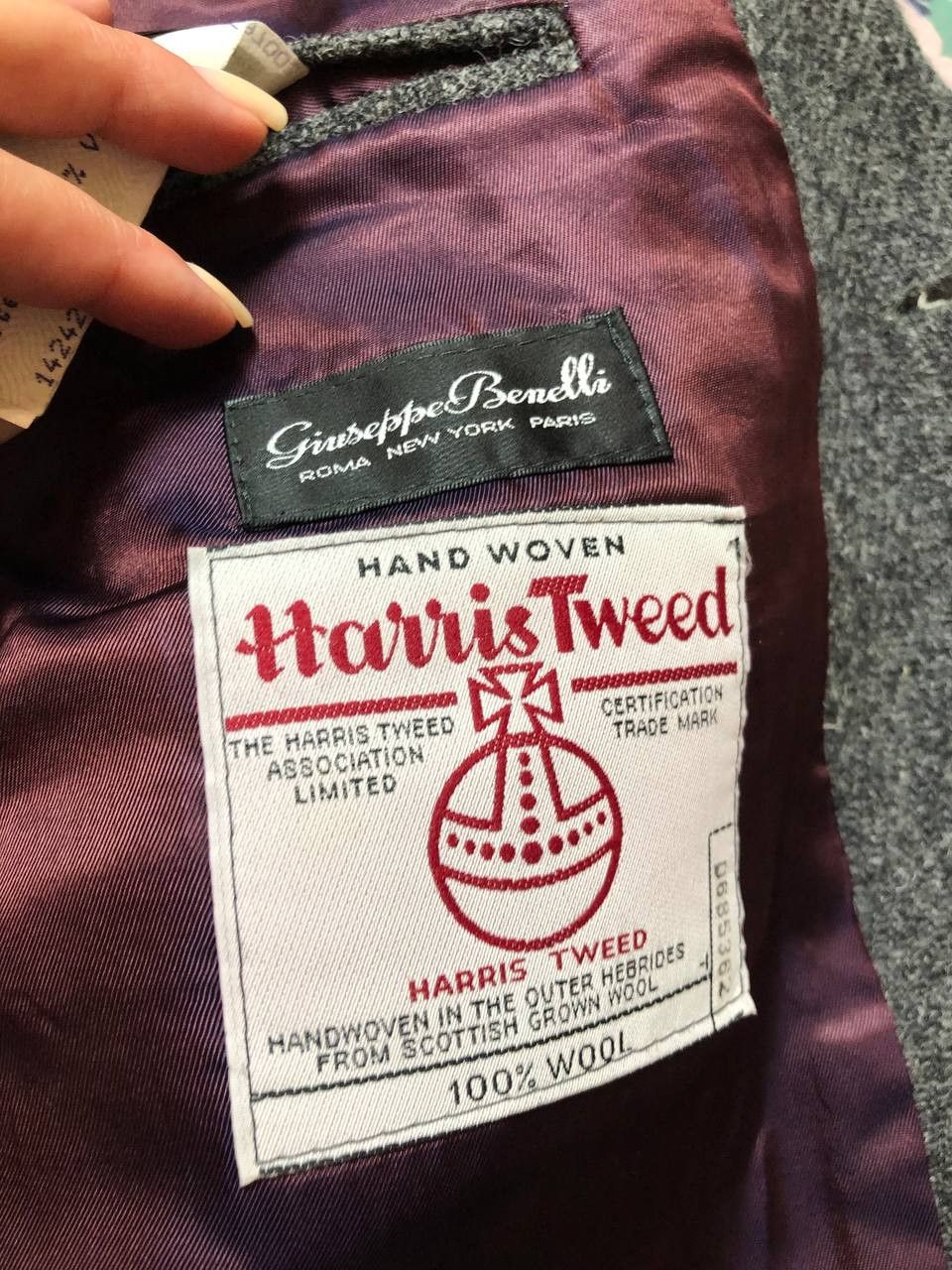 Harris Tweed Harris Tweed Blazer Size 46R - 2 Thumbnail