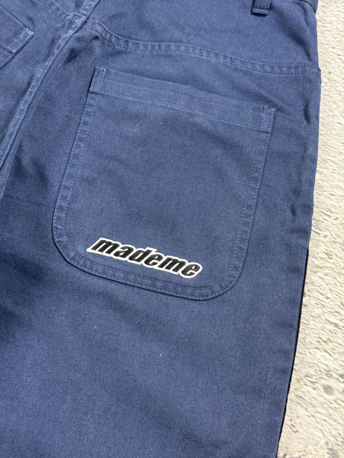MadeMe MadeMe baggy pants wideleg chino pants navy Size 25" / US 0 / IT 36 - 5 Thumbnail