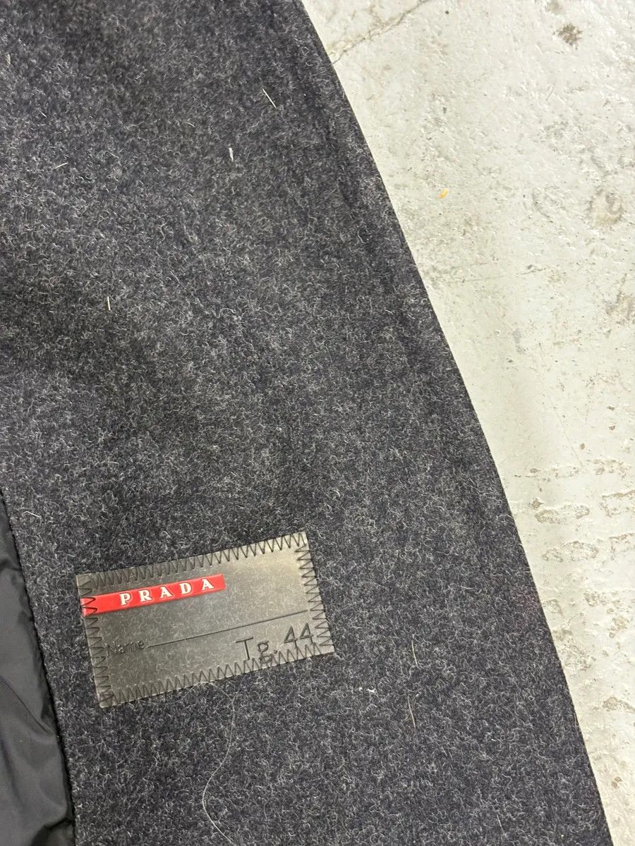 Prada AW2006 Prada Pins Fur Collar Black Wool Jacket Size S / US 4 / IT 40 - 12 Thumbnail