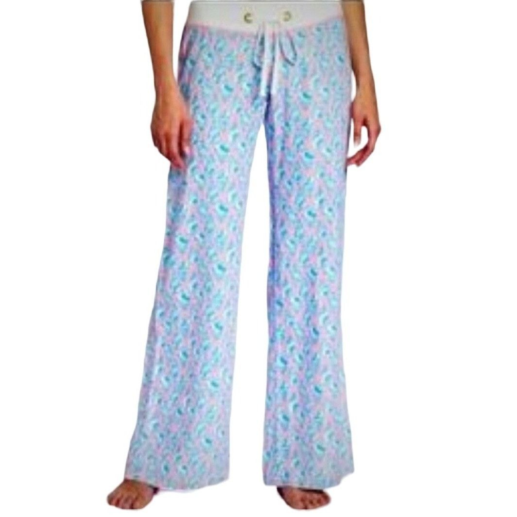 Lilly Pulitzer Lilly Pulitzer Linen Beach Palazzo Pants XS/S 'Tipsy Cosmo S Size 27" / US 4 / IT 40 - 2 Thumbnail