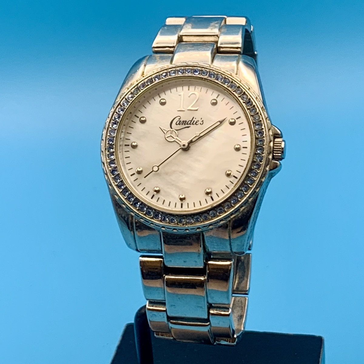 Other CANDIES CAN219 Women’s Bracelet Wristwatch Works New Batt Size ONE SIZE - 1 Thumbnail