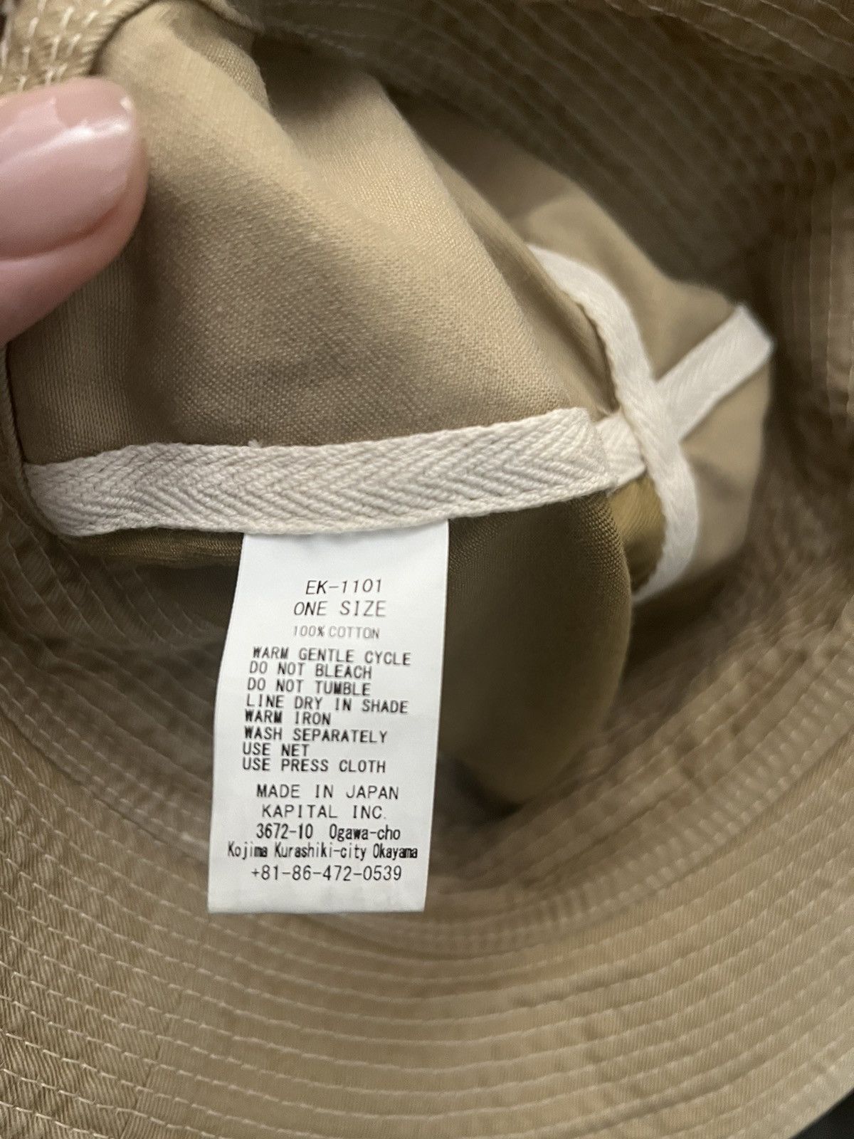 Kapital Kapital Bucket Hat Size ONE SIZE - 5 Thumbnail