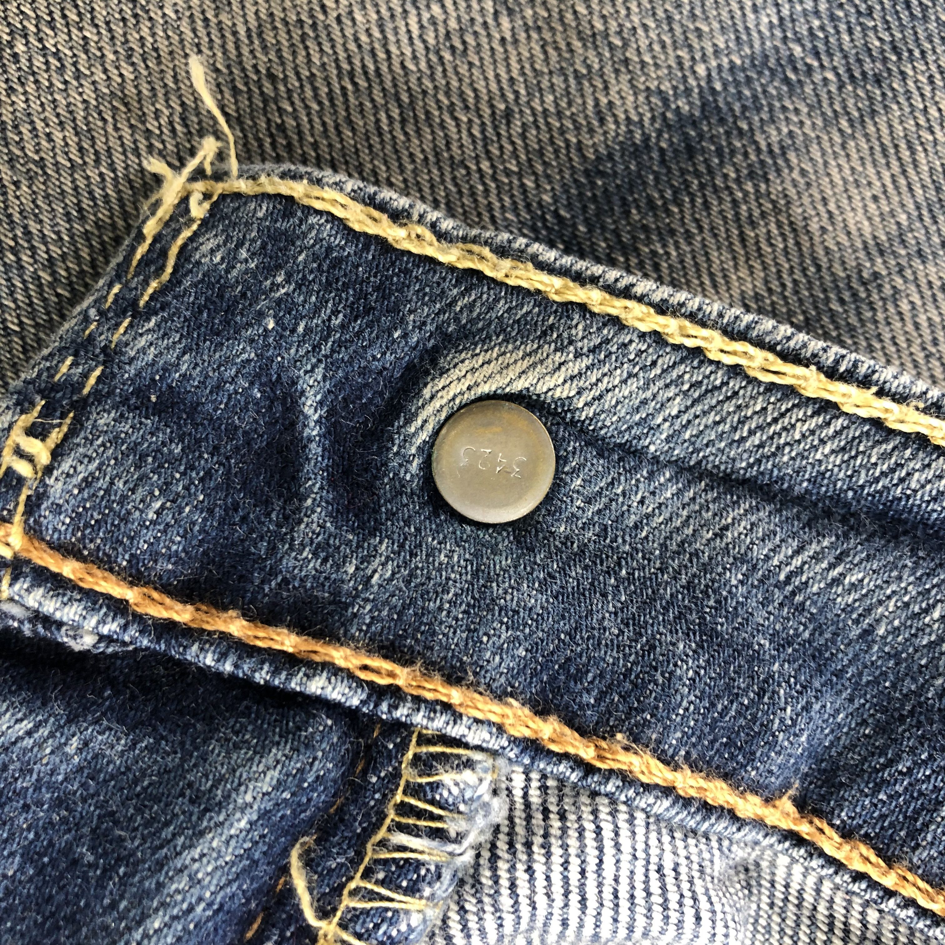 Levi's Vintage Blue Wash Levis 513 Jeans-J1795 Size US 32 / EU 48 - 11 Thumbnail