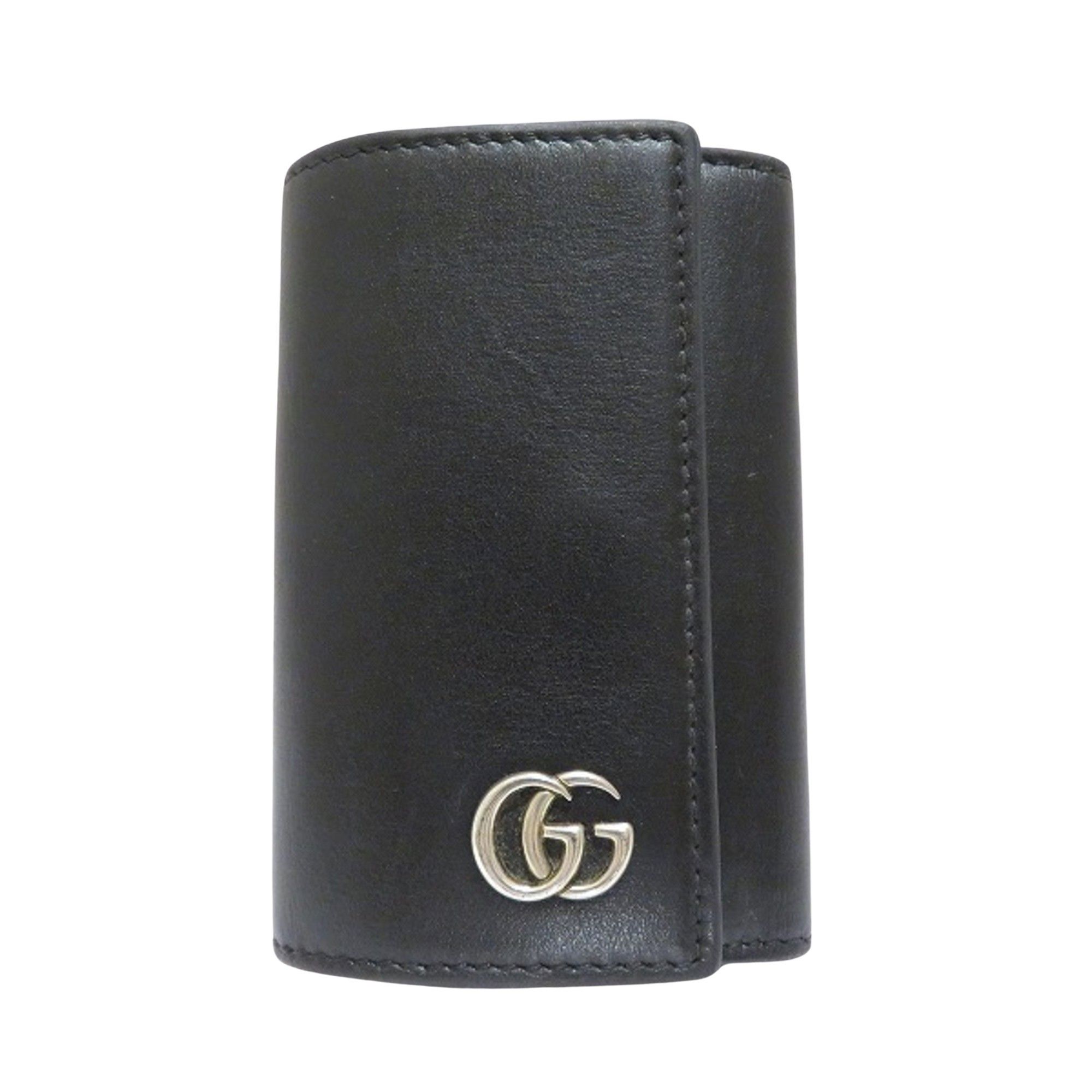 image of Gucci Key Case Wallet in Black, Women's