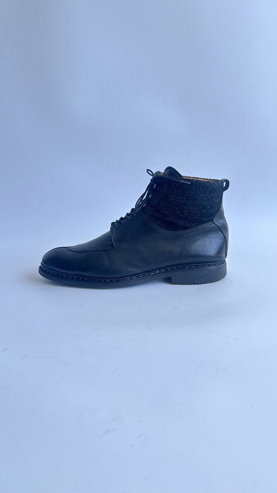 Heschung Heschung Sequoia Black Leather Boots Norwegian Welted Size US 8 / EU 41 - 11 Thumbnail