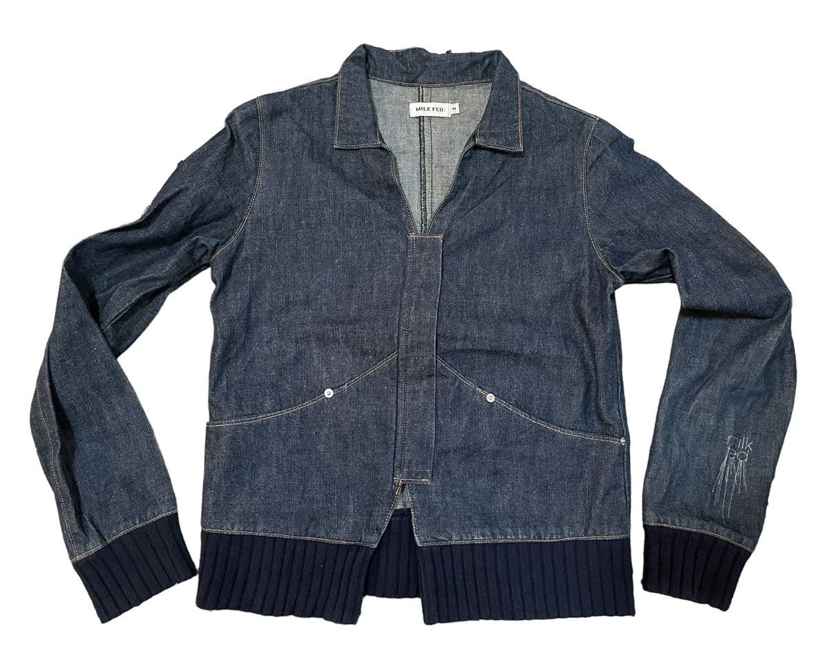 🔥Rare🔥 Milkfed Denim Jacket Made in Japan Hard To Find