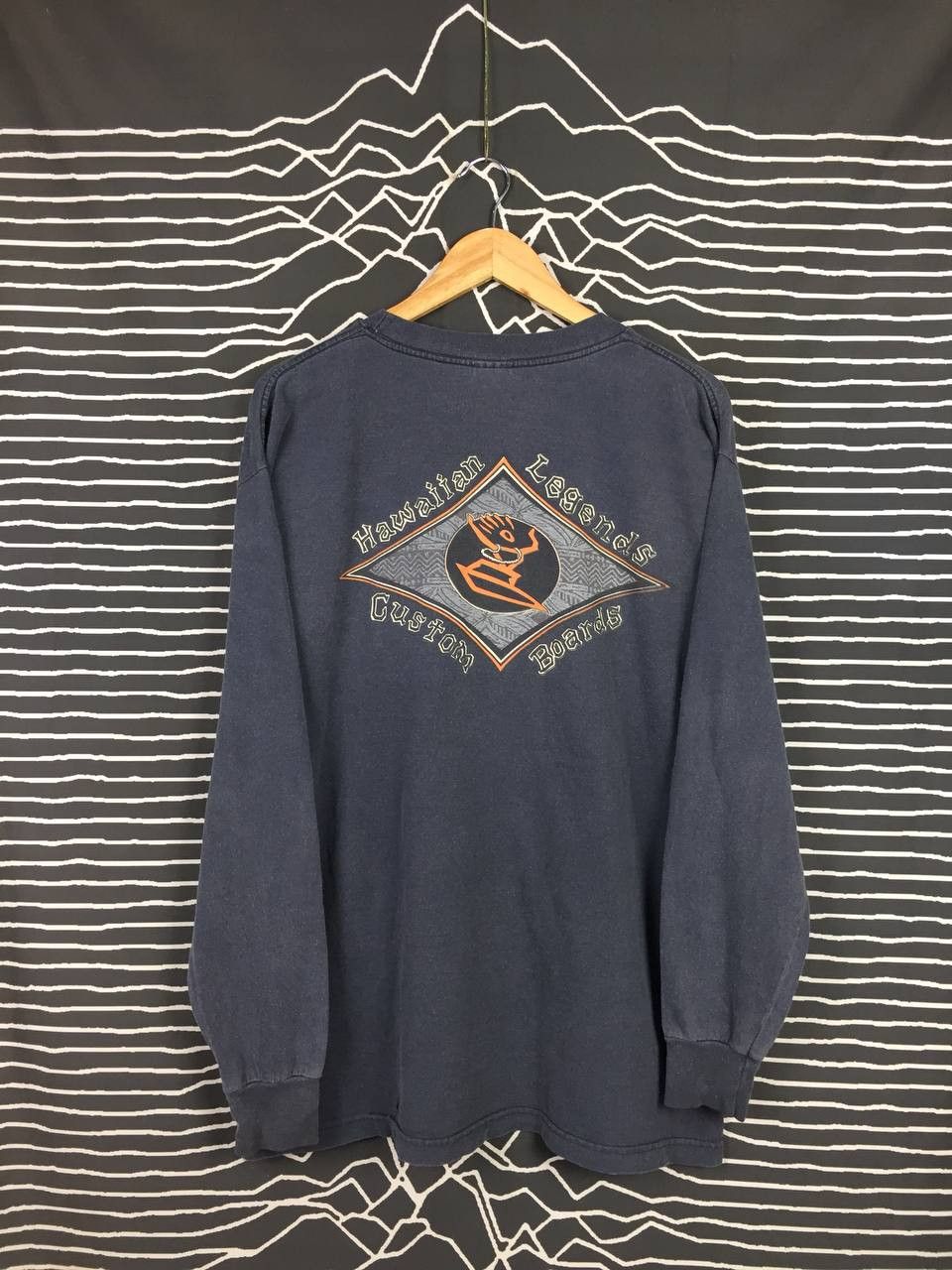 Vintage Vtg 90s Hawaiian Legends Custom Boards Made In Usa Tee Size US XL / EU 56 / 4 - 1 Thumbnail
