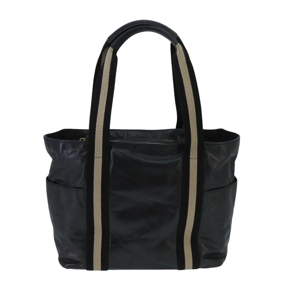 Bally Black Leather Tote Bag (Pre-Owned) Size ONE SIZE - 1 Thumbnail