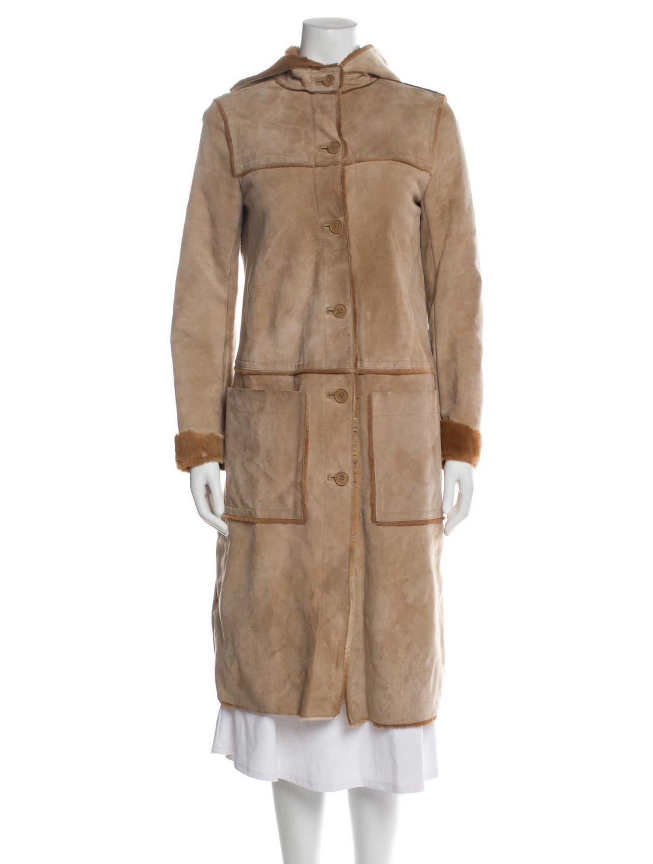 Theory Luxury 100% Kangaroo Fur Leather Theory Long Sleeved Jacket Size M / US 6-8 / IT 42-44 - 7 Thumbnail