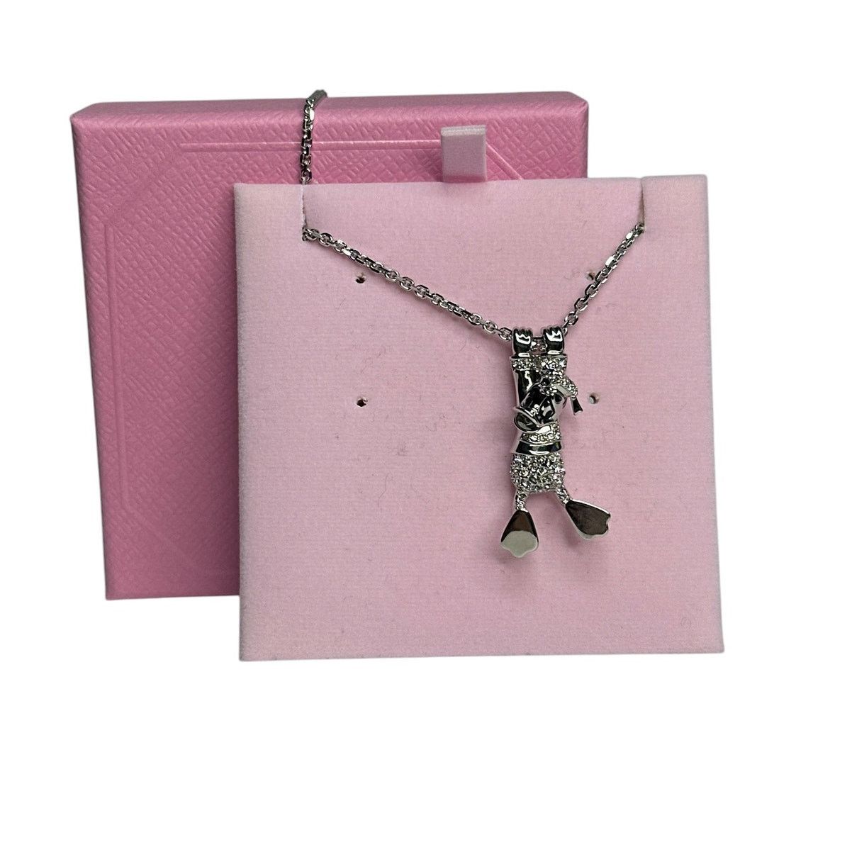 Swarovski Swarovski Pave Limited 100 years Disney Donald Duck Necklace Size ONE SIZE - 1 Thumbnail