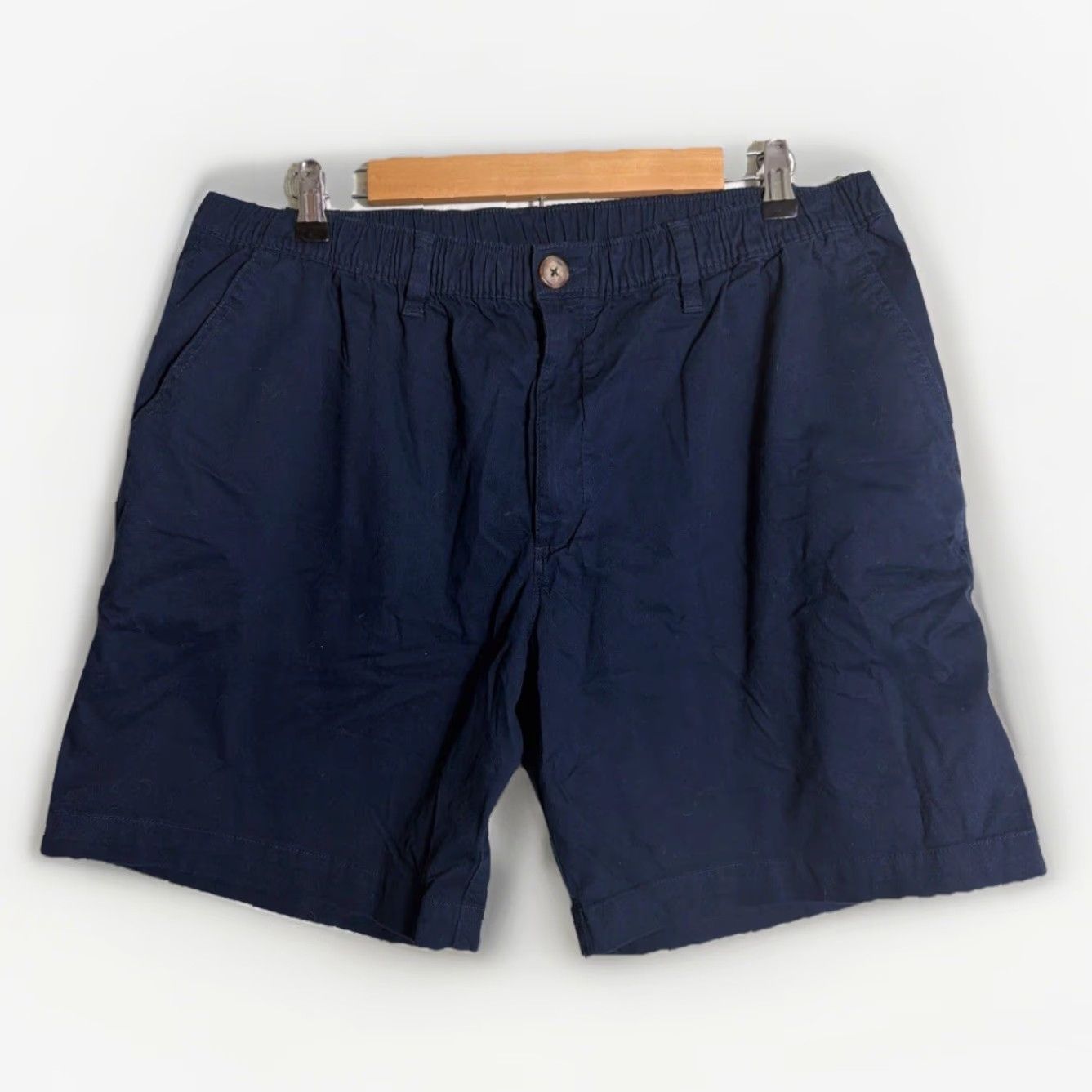 Chubbies Chubbies Chino Shorts Navy Blue Elastic Waist XXL Men Regular Size 2XL Men’s Shorts Size US 39 - 2 Thumbnail