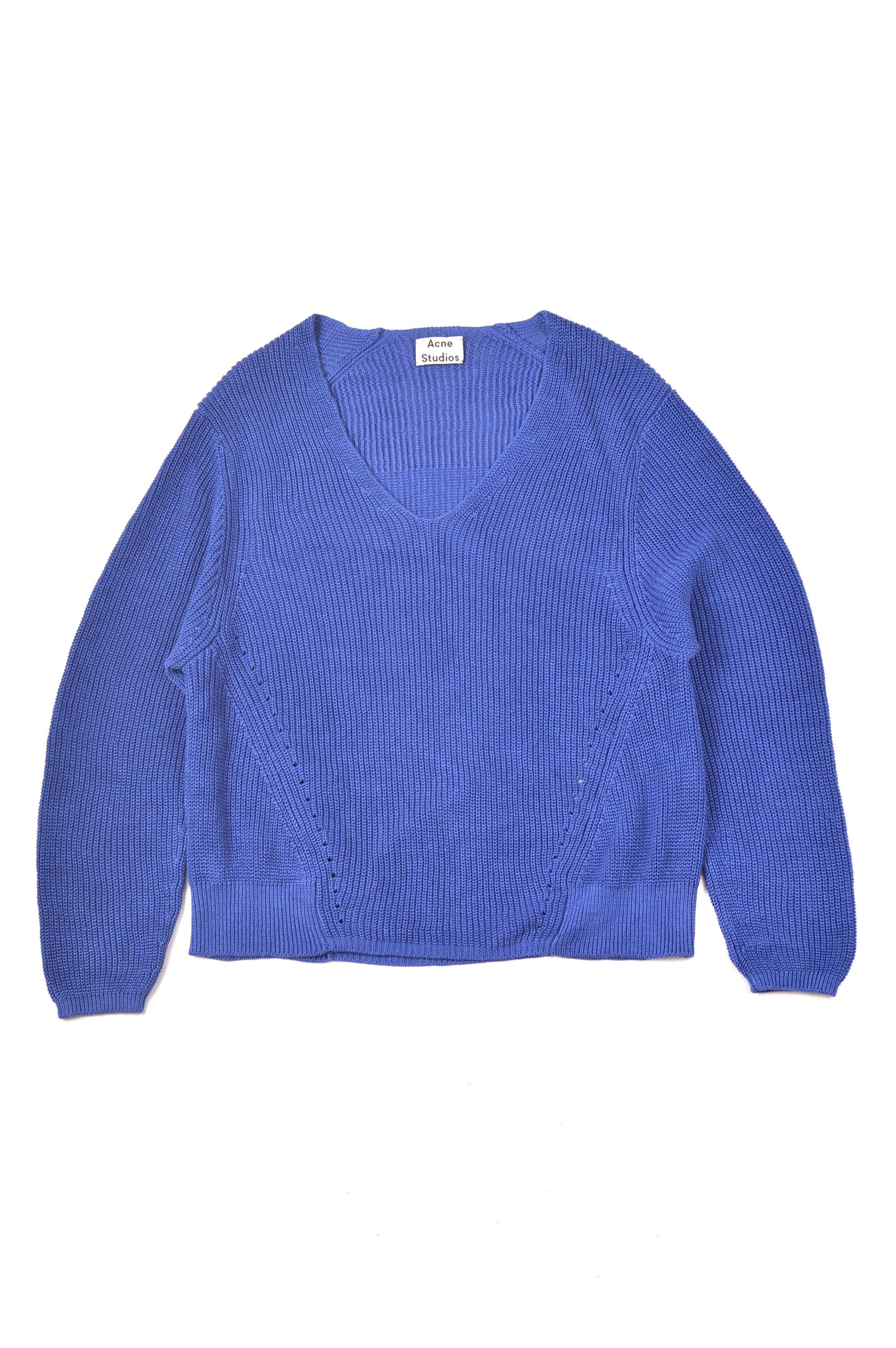 Acne Studios Acne Studios Deborah Chunky SS16 Linen Pullover Sweater Size S / US 4 / IT 40 - 1 Thumbnail