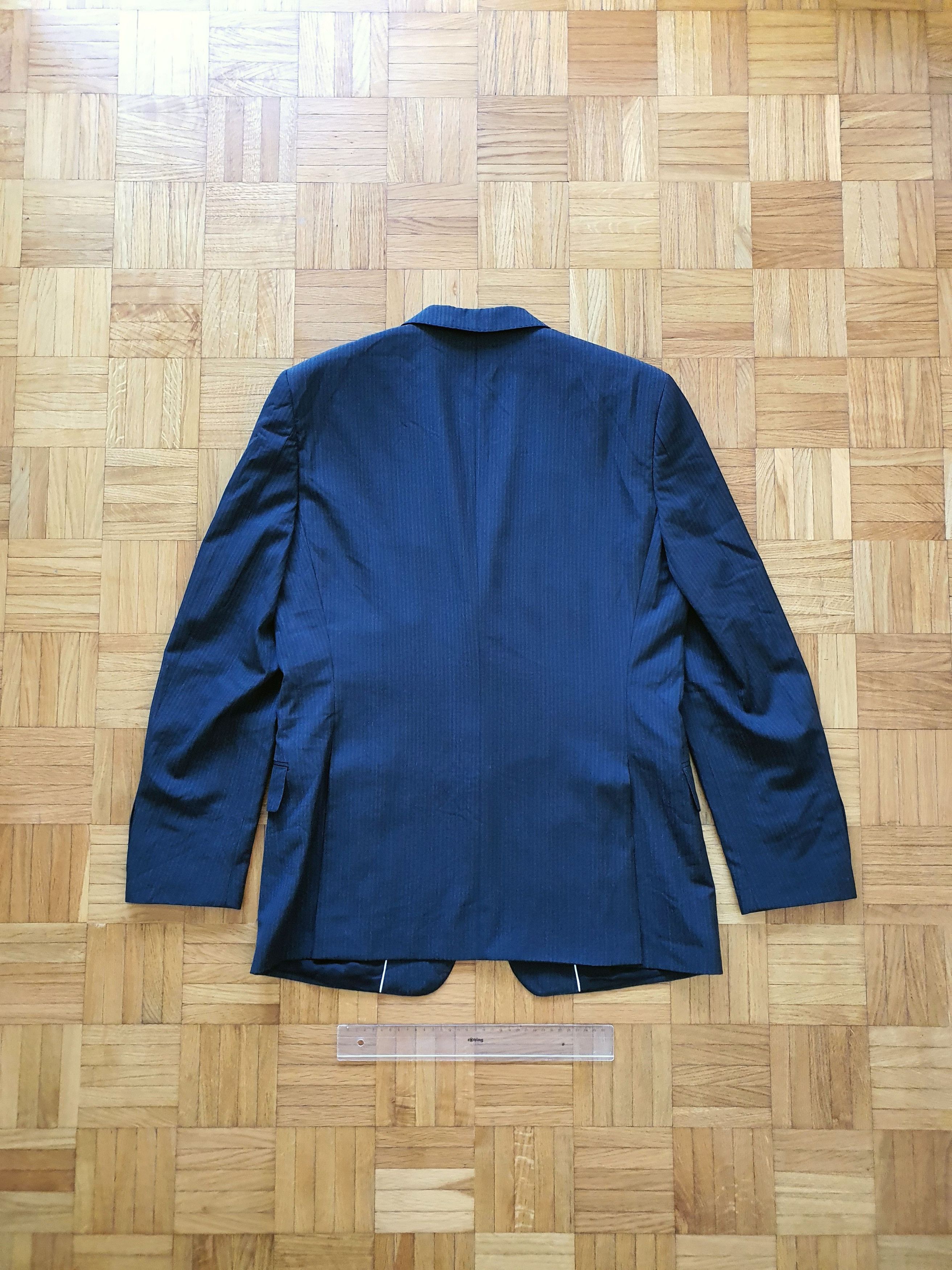 Karl Lagerfeld Blazer Sports Coat Suit Jacket - Charcoal Striped - EU 50 Size 40R - 2 Thumbnail
