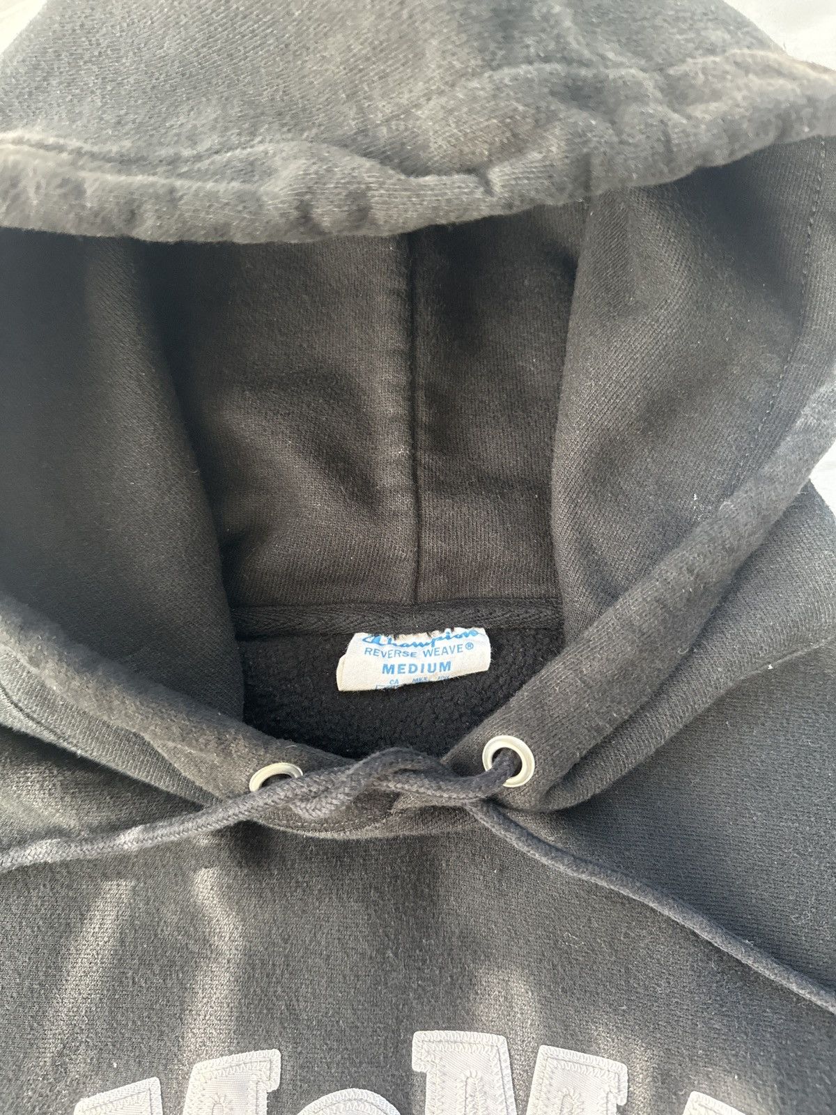 Champion × MoMA Champion Reverse Weave Hoodie MoMa Edition Black Size US M / EU 48-50 / 2 - 4 Thumbnail