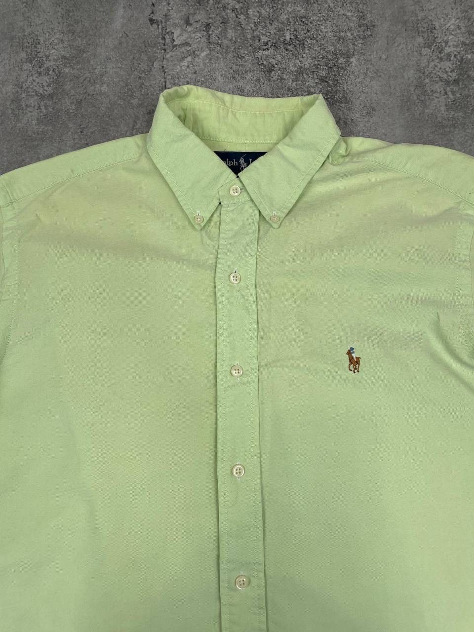 Polo Ralph Lauren Ralph Lauren Men Cotton Short Sleeve ShirtLight Green Size L Size US L / EU 52-54 / 3 - 2 Thumbnail