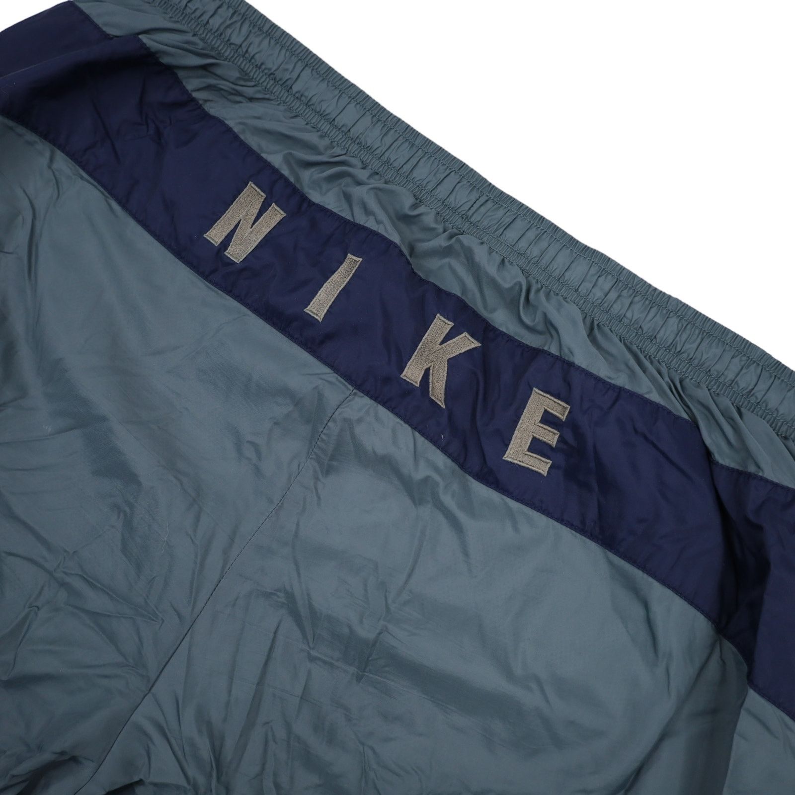 Nike × Vintage Vintage 90s Nike Spellout Swim Trunks Size US 36 / EU 52 - 10 Thumbnail