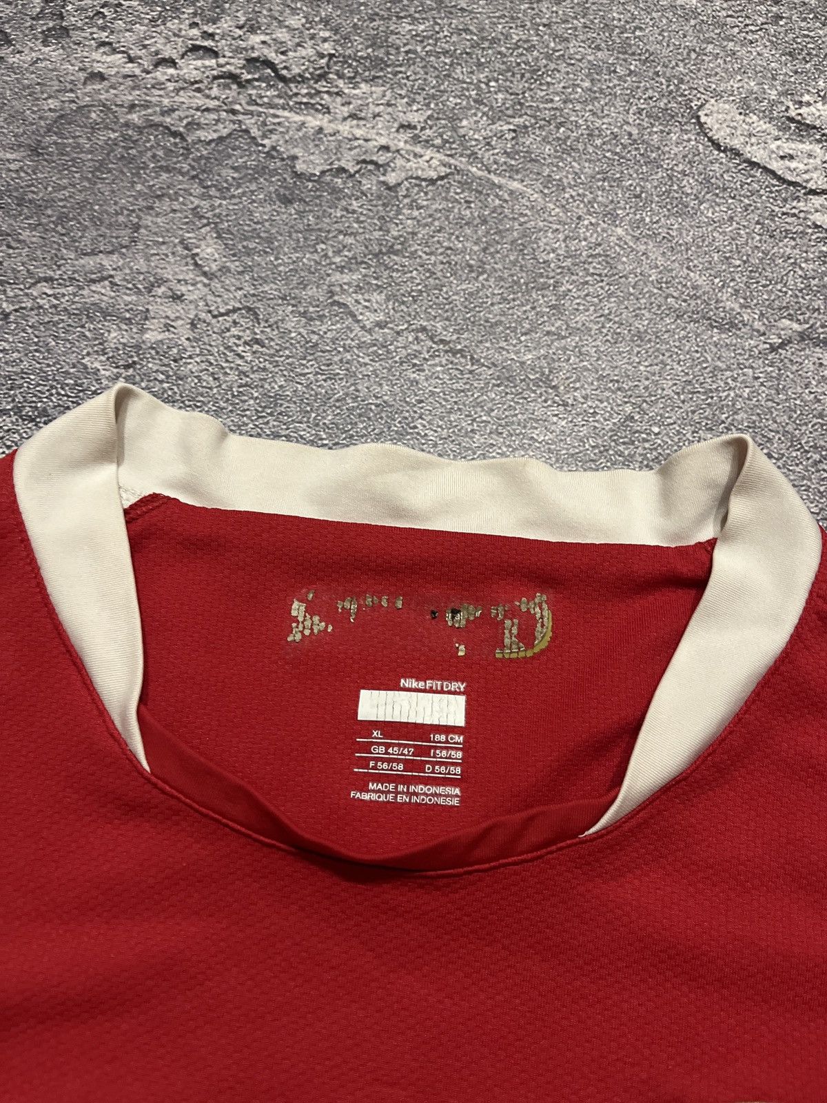 Nike × Vintage Vintage Nike Arsenal Soccer Jersey Football Shirt Tee Size US XL / EU 56 / 4 - 4 Thumbnail