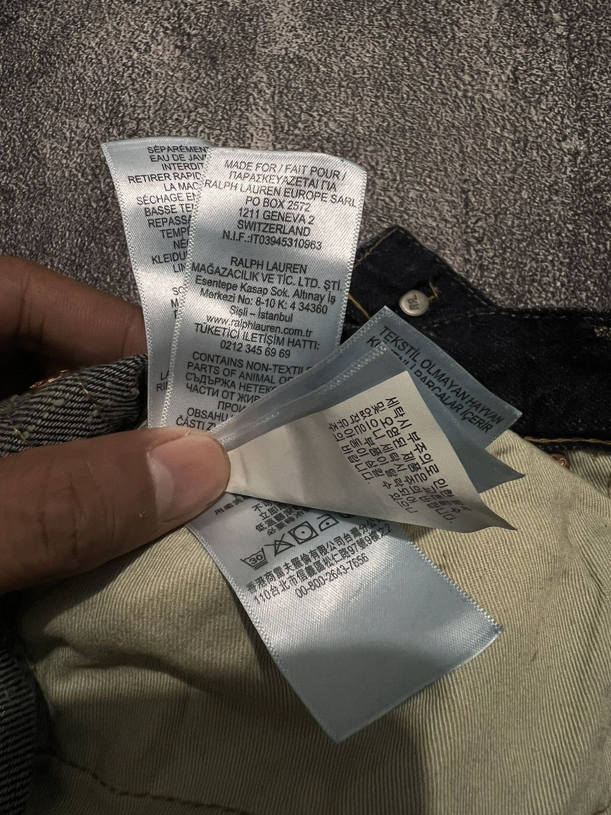RRL Ralph Lauren Double RL Slim Fit Japan Woven Selvedge Denim Size US 30 / EU 46 - 13 Thumbnail