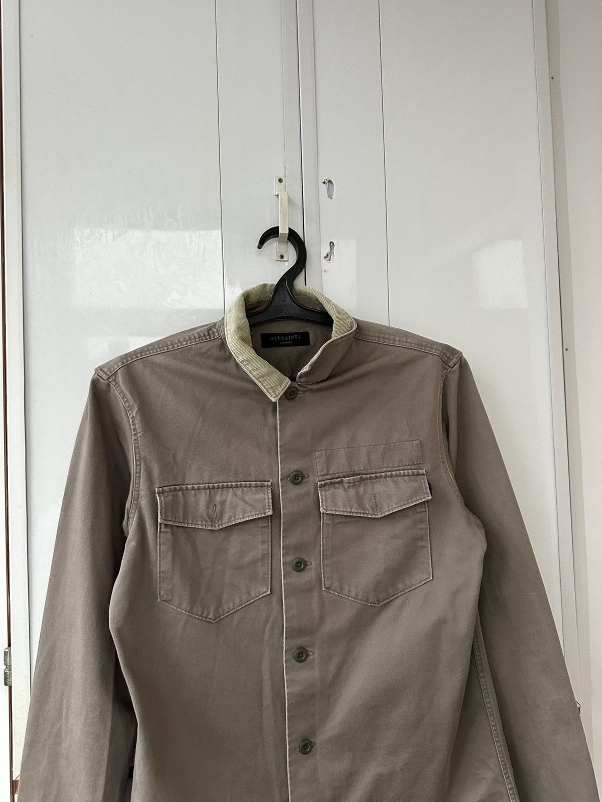 Allsaints Allsaints Multipocket OverShirt Brown Luxury Fit Size US M / EU 48-50 / 2 - 5 Thumbnail