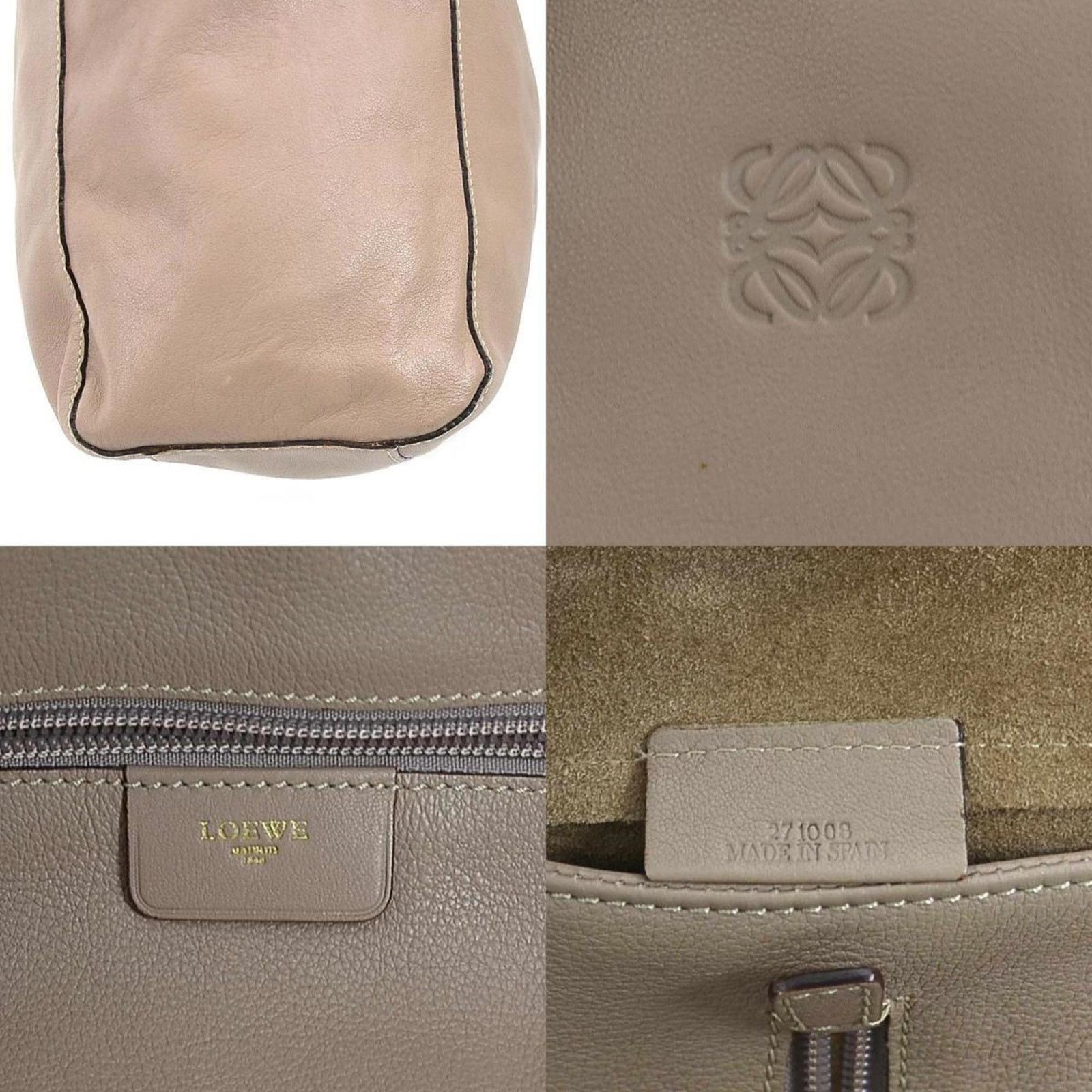 Loewe Hammock Tote Bag Leather