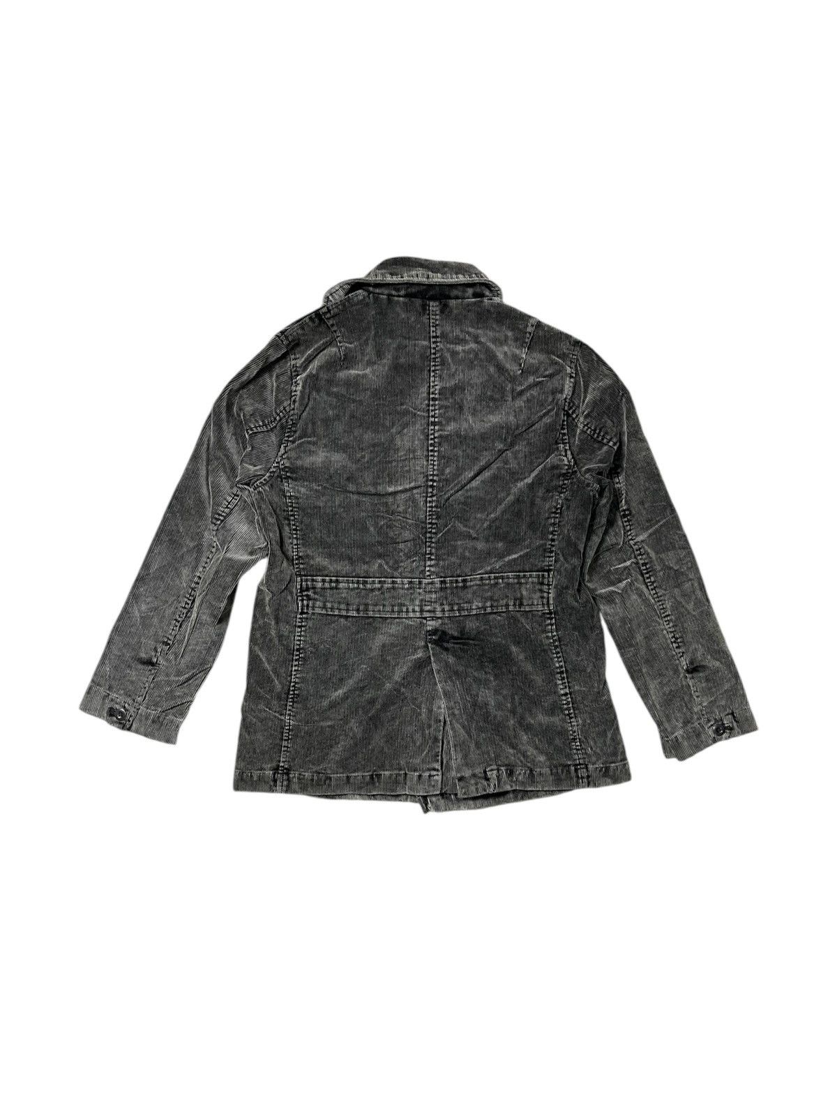 291295=Homme 2000s 291295 HOMME DOUBLE BREAST CORDUROY JACKET Size US M / EU 48-50 / 2 - 2 Thumbnail