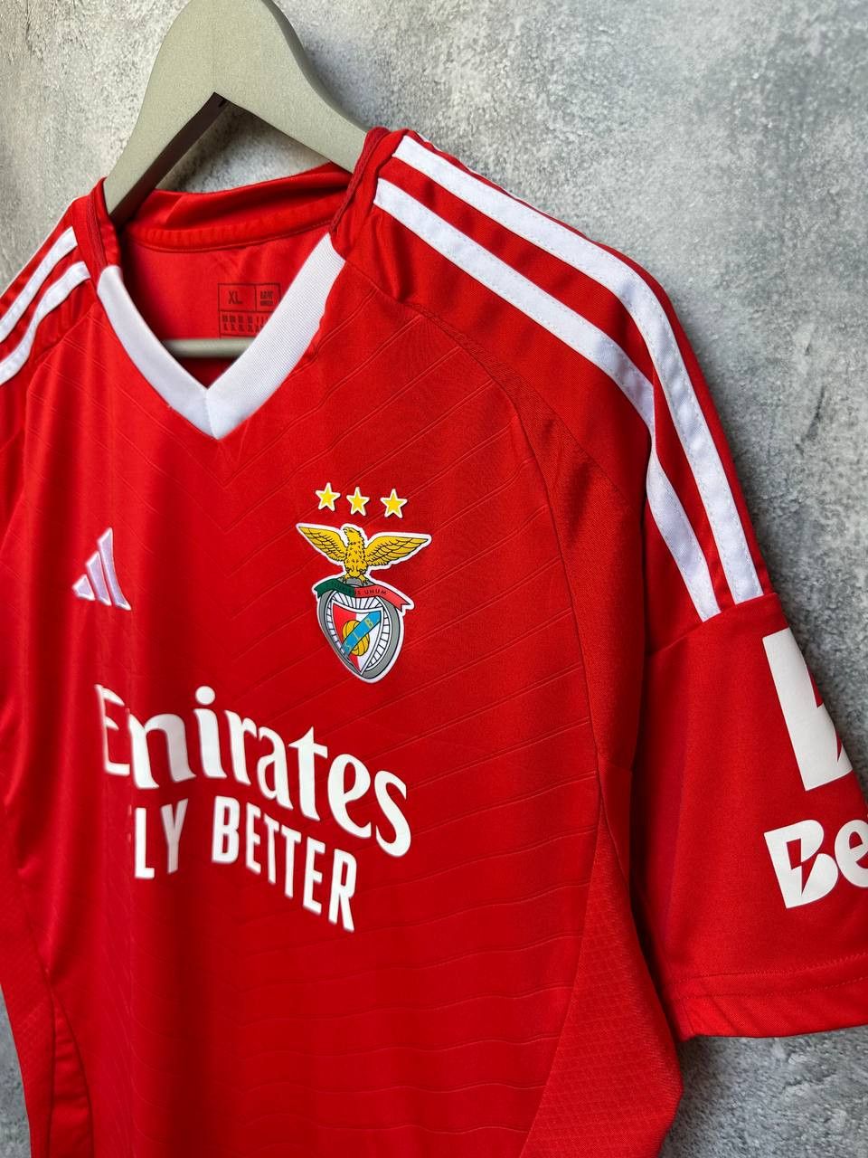 Adidas Adidas Benfica 2024/25 Soccer Home Jersey Football Shirt Size US XL / EU 56 / 4 - 6 Thumbnail