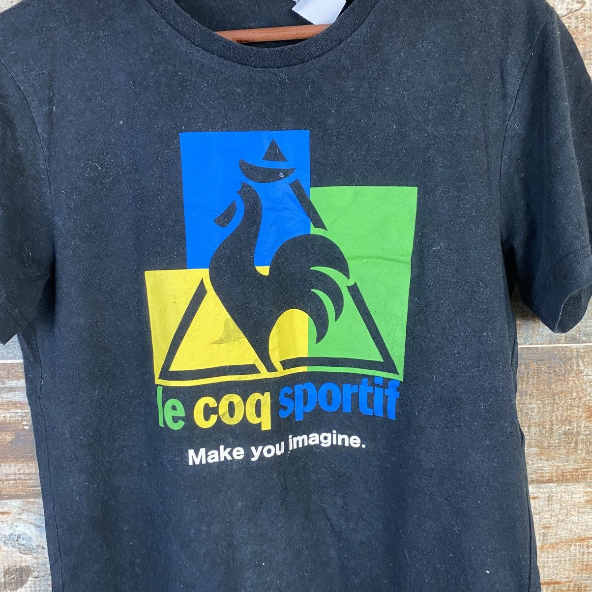 Le Coq Sportif DL Le Coq Sportif Black T-Shirt #C1187 Size US S / EU 44-46 / 1 - 4 Thumbnail