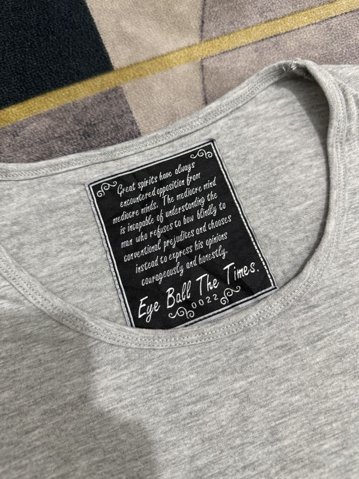 Other Y2K EYE BALL THE TIME SHIRT Size US M / EU 48-50 / 2 - 5 Thumbnail