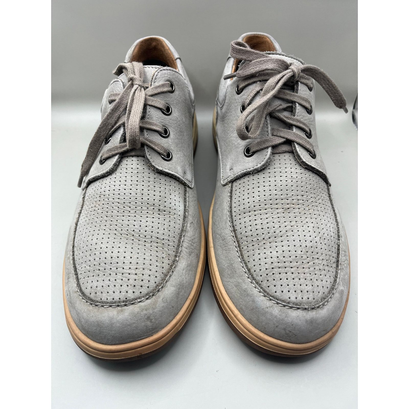 Mephisto Mephisto Douk Pouf Lace up leather Shoes Gray Men’s Size 9 Size US 9 / EU 42 - 5 Thumbnail