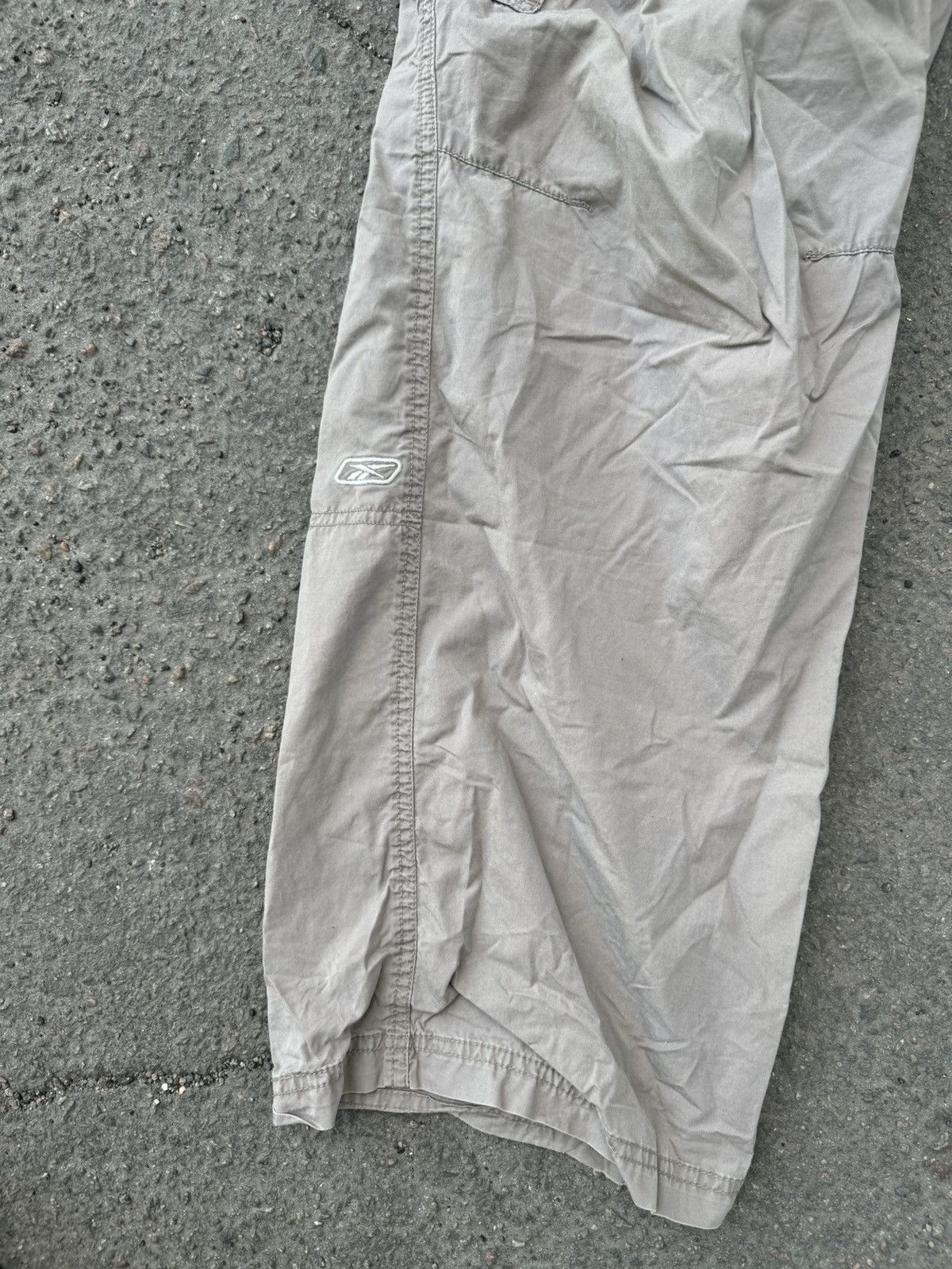 Japanese Brand × Reebok × Vintage Vintage Reebok Parachute Pants Baggy Cargo utility Size US 34 / EU 50 - 8 Thumbnail