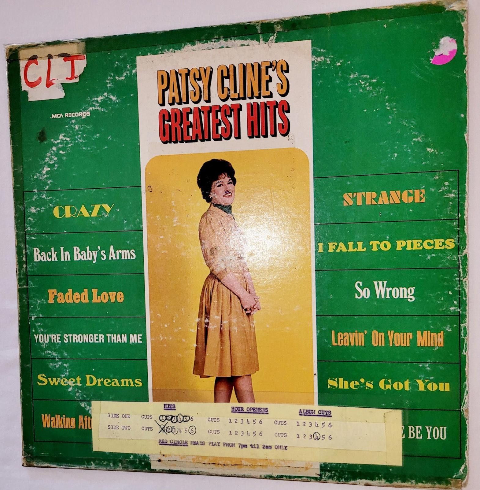 Designer PATSY CLINE'S GREATEST HITS 1973 MCA RECORDS Size ONE SIZE - 1 Thumbnail