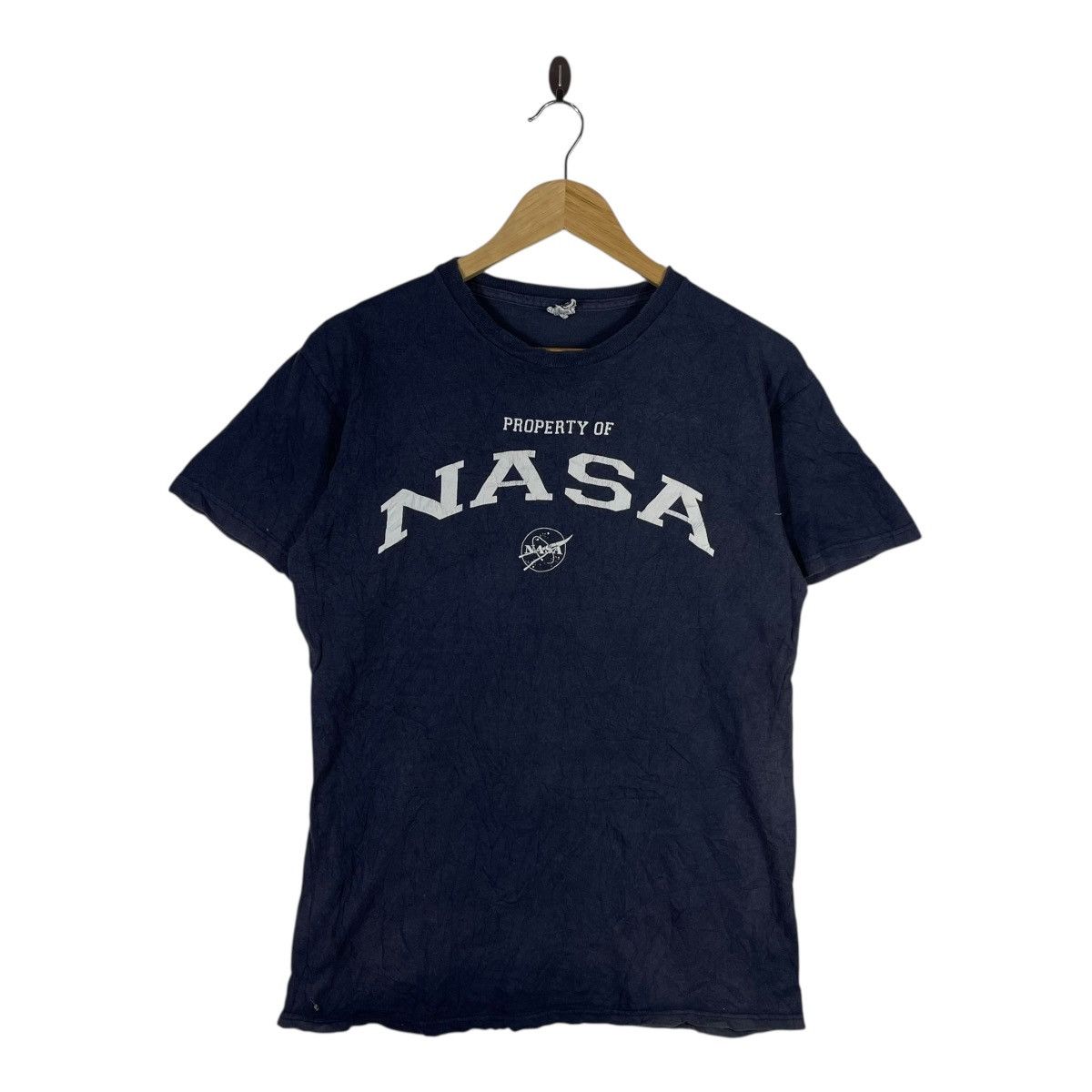 NASA PROPERTY OF NASA GRAPHIC SHORT SLEEVE T-SHIRT STREETWEAR Y2K Size US M / EU 48-50 / 2 - 1 Thumbnail