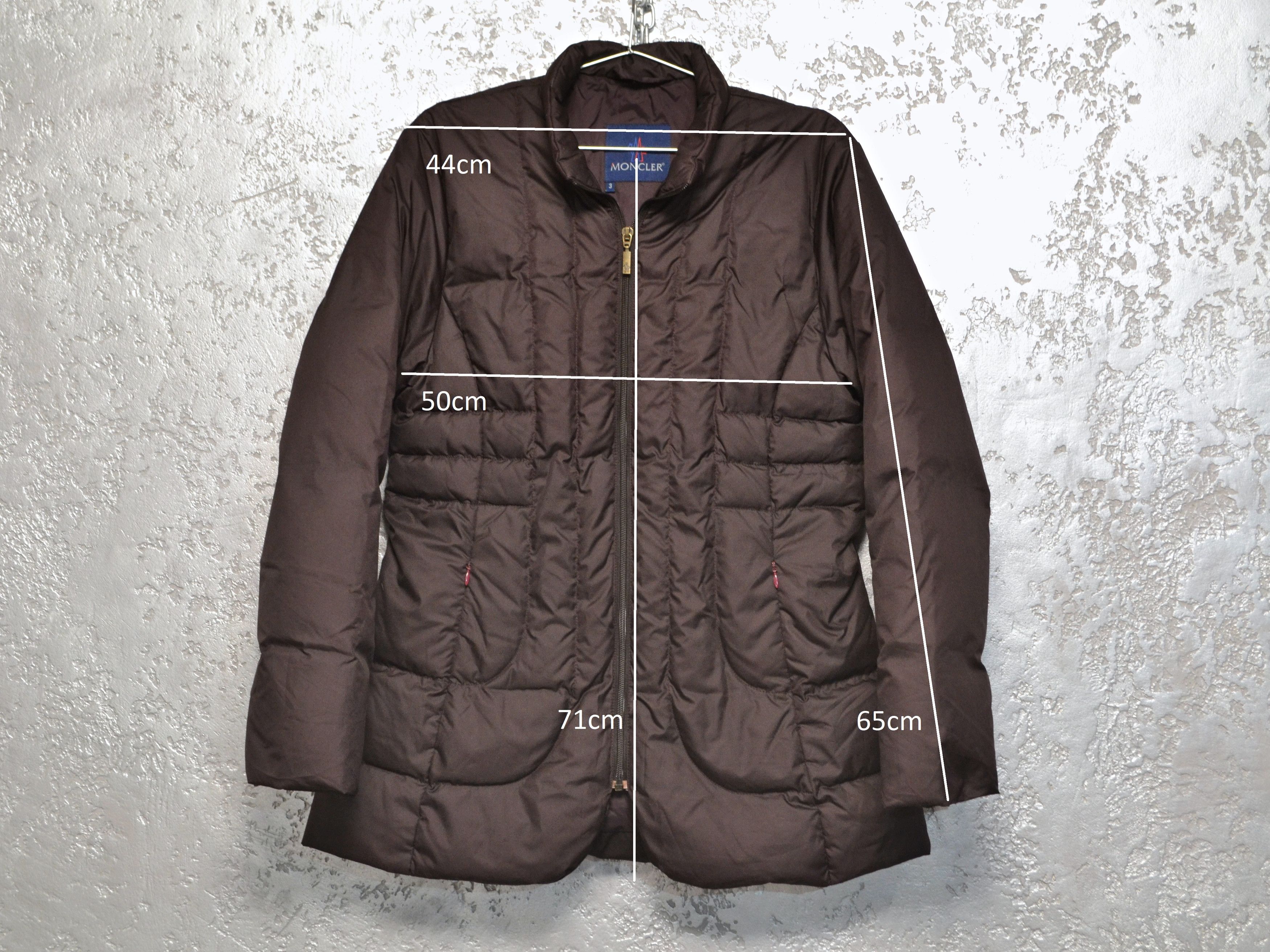 Moncler Moncler Brown Down Puffer Jacket Vintage – Women’s Size 3 Size M / US 6-8 / IT 42-44 - 2 Thumbnail