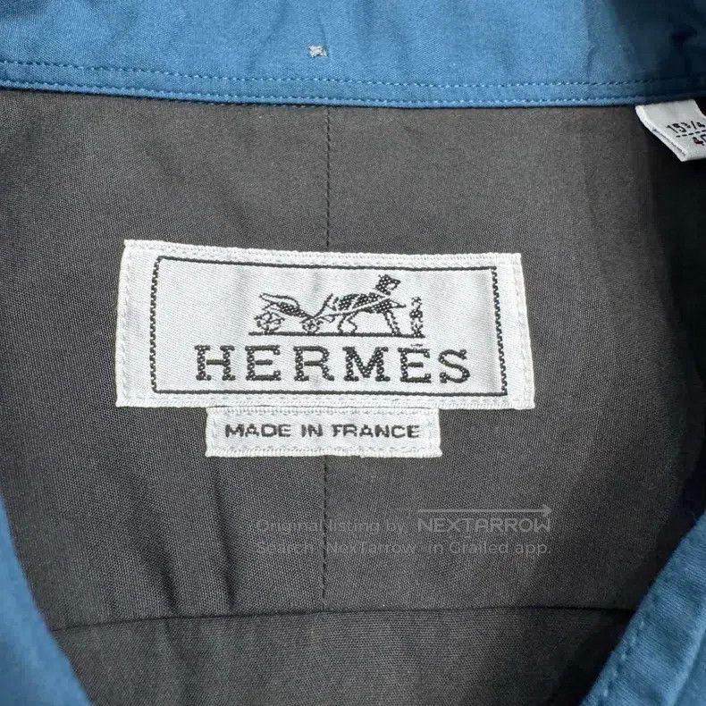 Hermes Hermes Color block short sleeve shirt Size US XXS / EU 40 - 2 Thumbnail