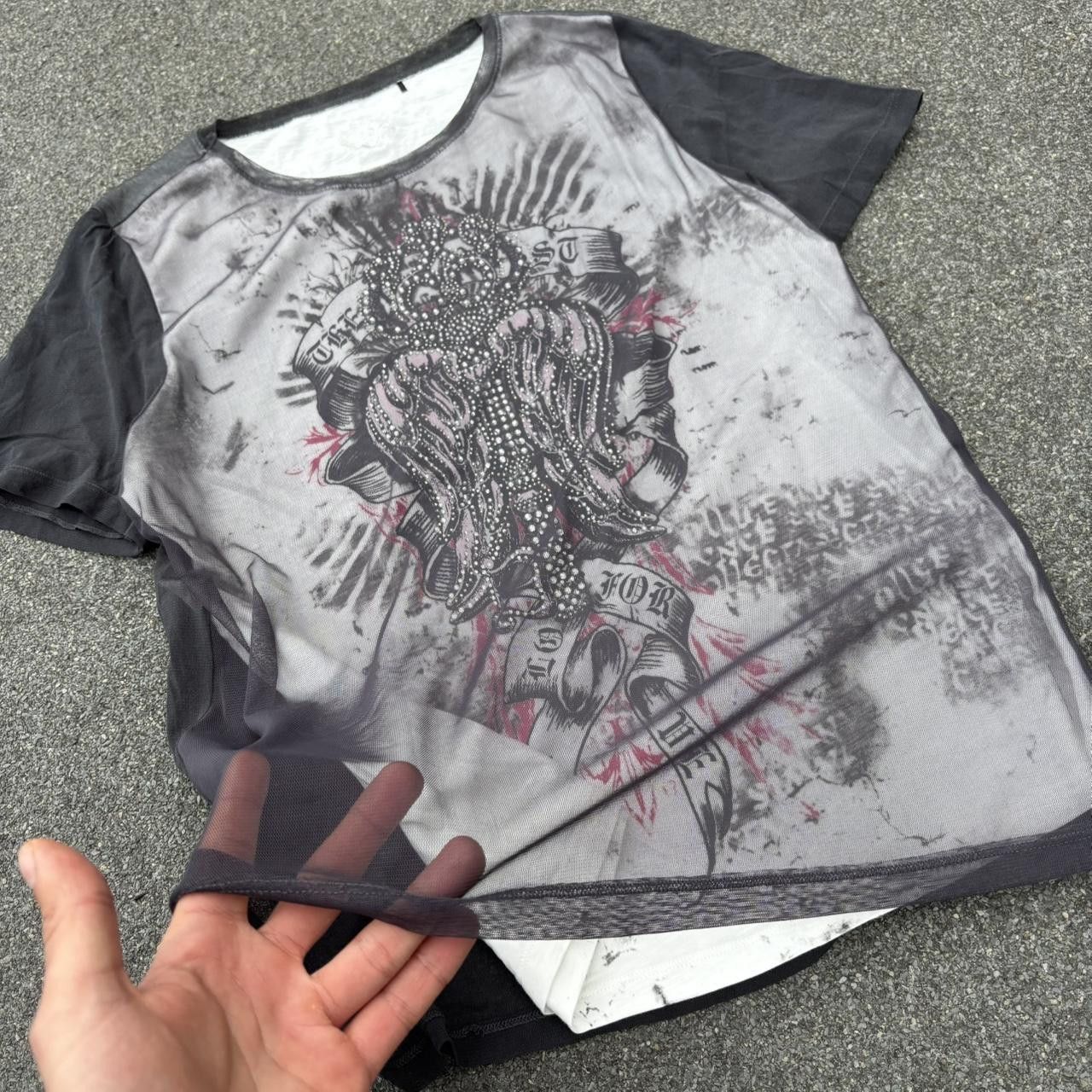 Japanese Brand × Vintage Mesh T-Shirt Size US M / EU 48-50 / 2 - 5 Thumbnail