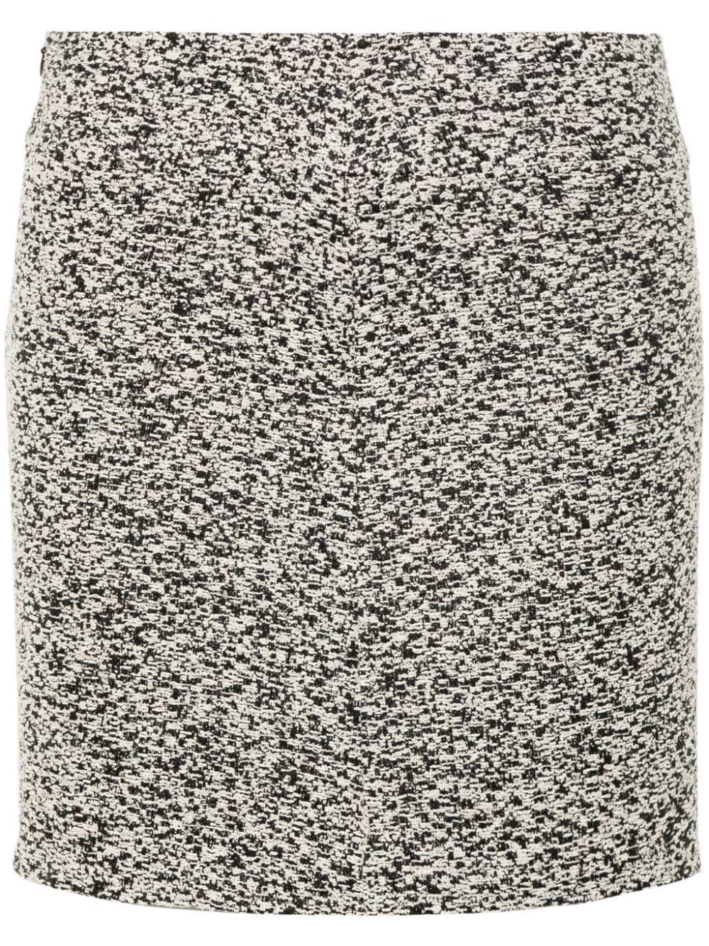 HORTENSE COTTON BLEND MINI SKIRT