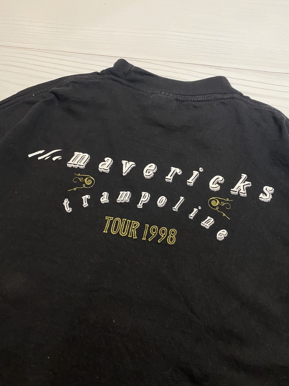 Band Tees × Vintage Vintage Mavericks Trampoline 1998 tour y2k t shirt Size US L / EU 52-54 / 3 - 7 Thumbnail
