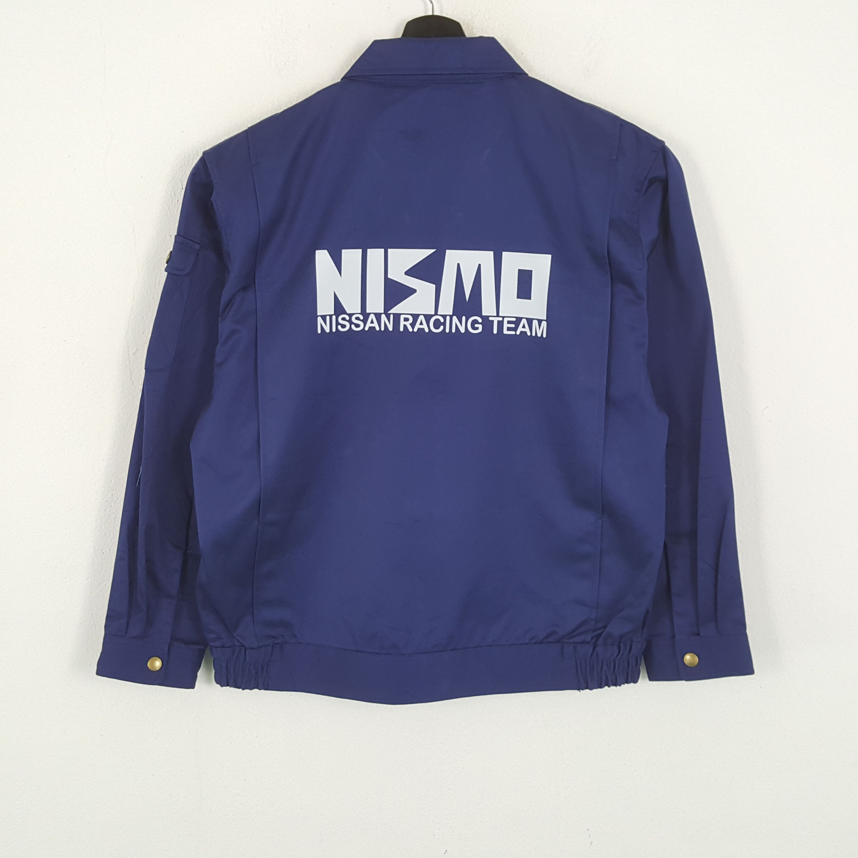 Japanese Brand × Vintage NISMO NISSAN RACING TEAM Workwear Custom Art Jacket Size US L / EU 52-54 / 3 - 1 Thumbnail