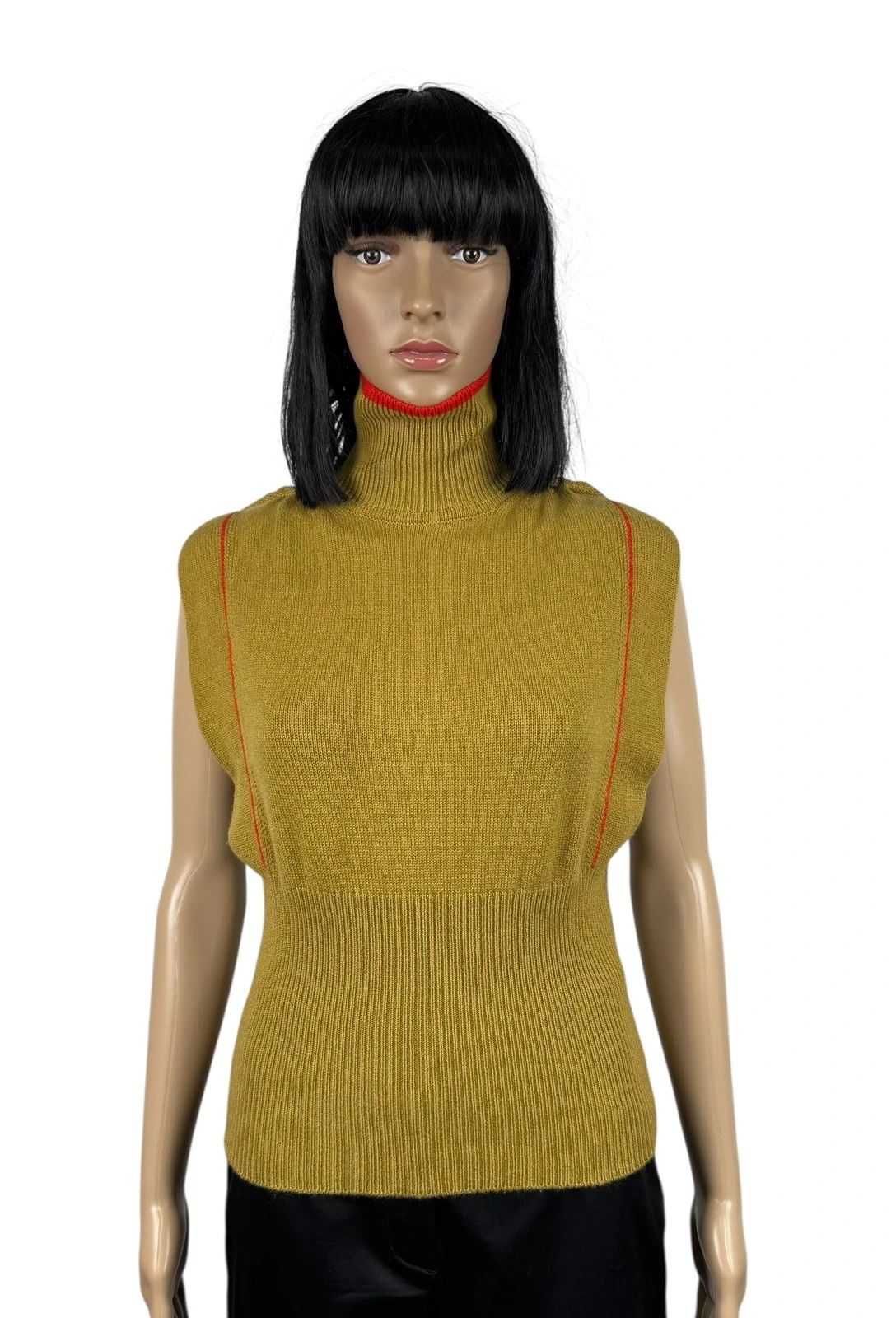 Victoria Beckham Victoria Beckham Cashmere Blend Turtleneck Vest size XS Size XS / US 0-2 / IT 36-38 - 1 Thumbnail