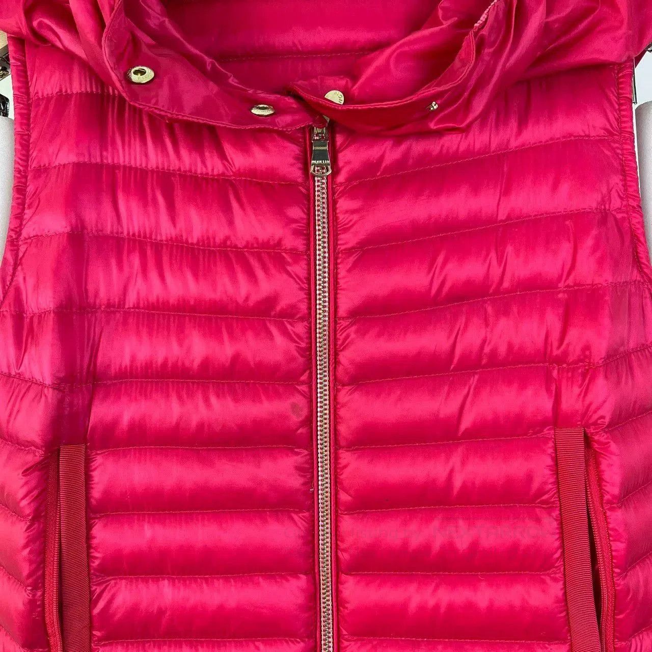Moncler Moncler Hooded Ruffle Down Vest. Size XS / US 0-2 / IT 36-38 - 3 Thumbnail