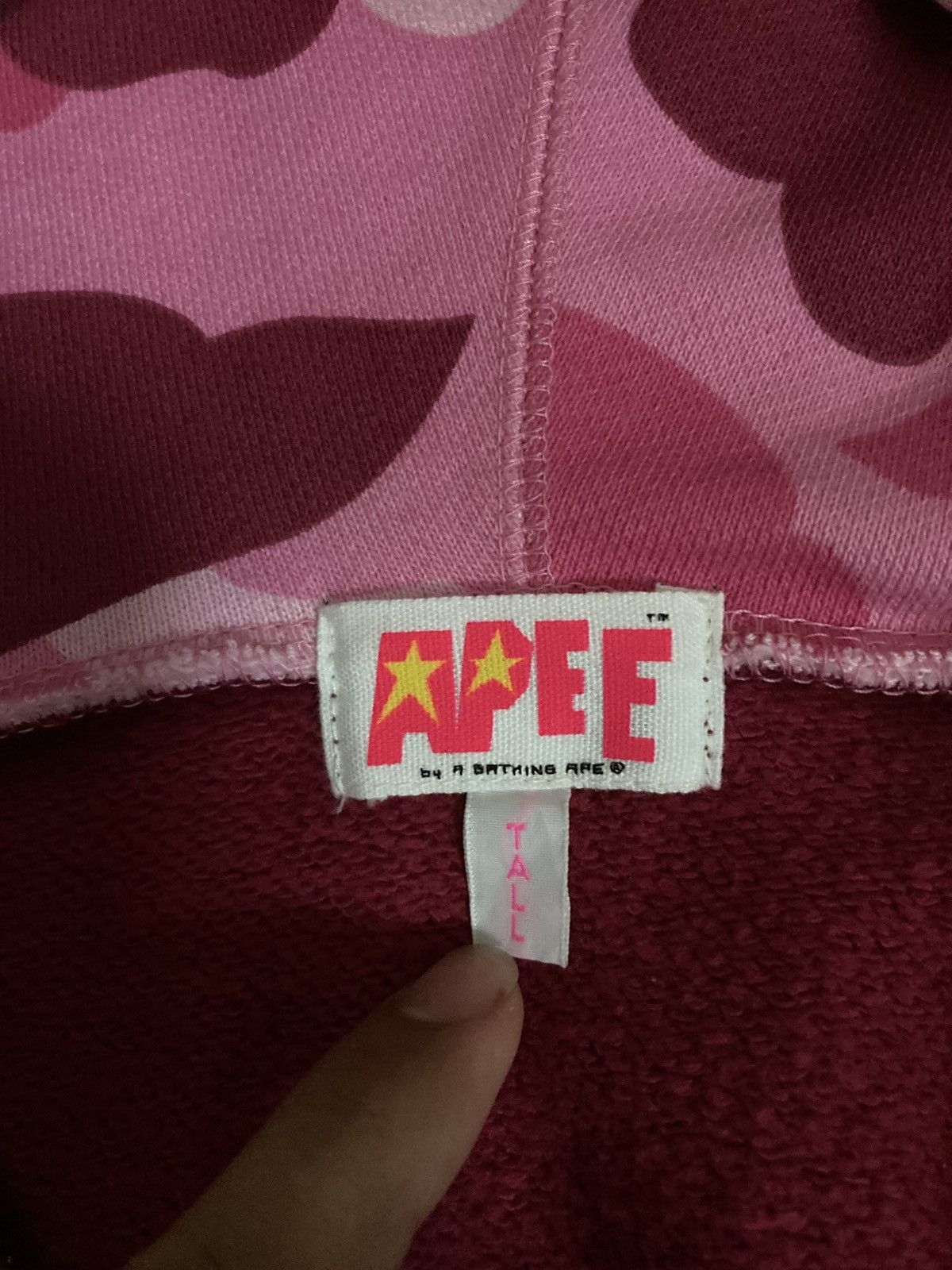 Bape 2008 Bape Apee Sta Full Zip Pink Camo Multi Hoodie Nigo Size US S / EU 44-46 / 1 - 10 Thumbnail
