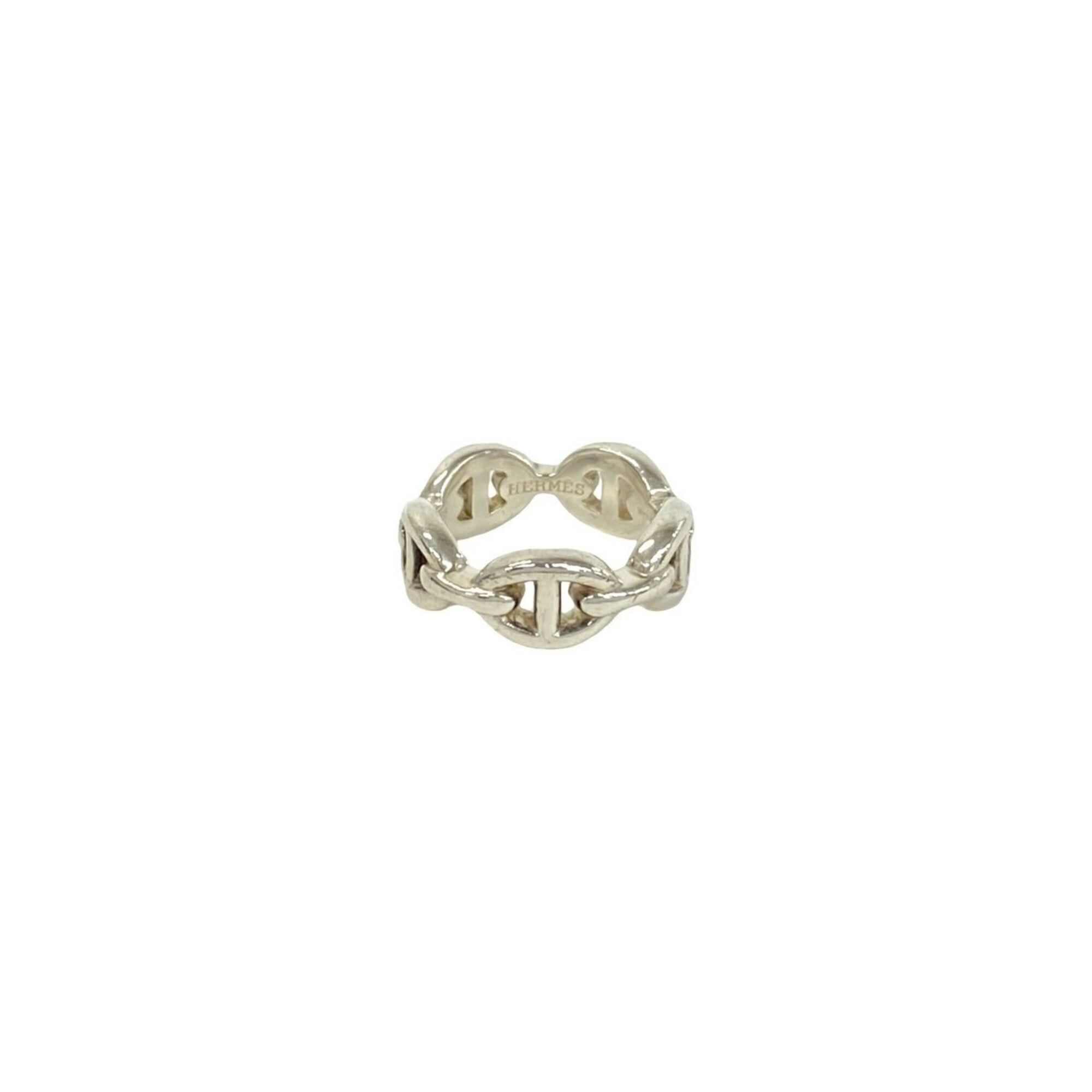 Hermes Hermes Enchainée Ring, Sterling Silver 925, Women's Accessory, 68012 Size ONE SIZE - 1 Thumbnail